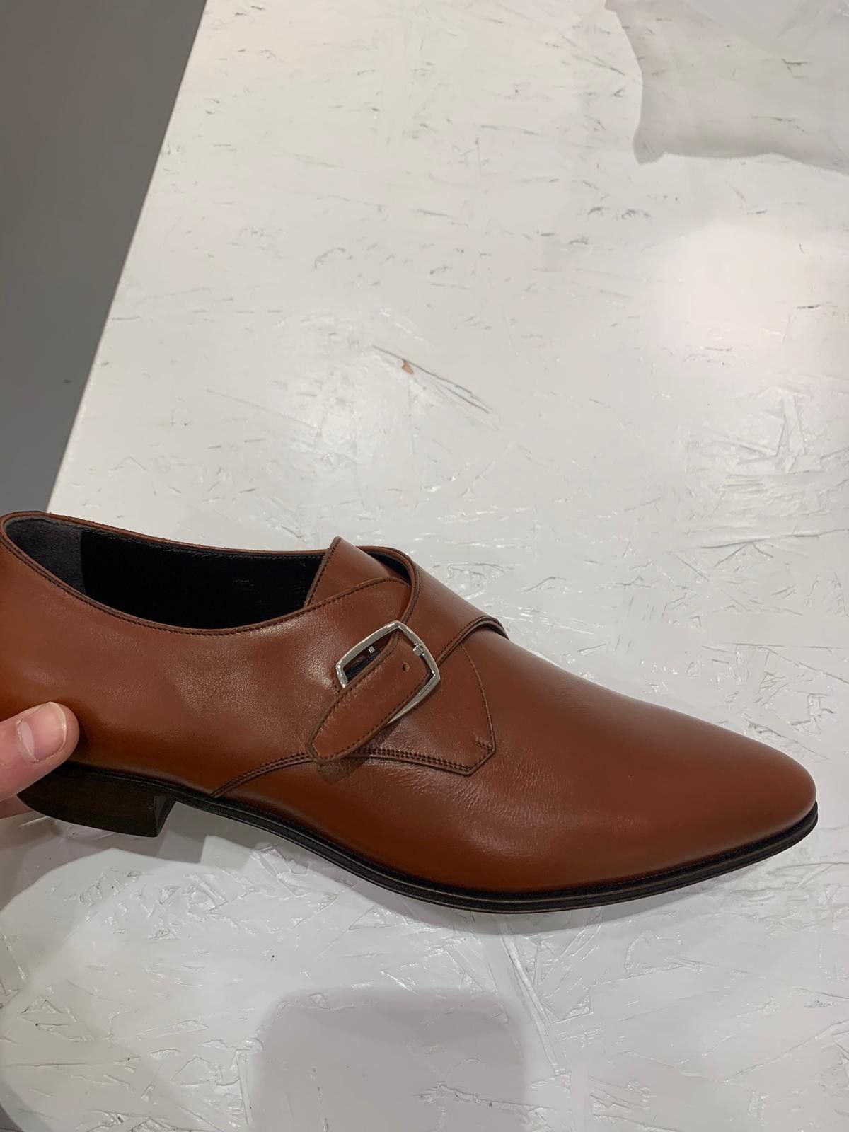 Celine Buckle Shoes in Brown Size US 9 / IT 39 - 2 Thumbnail