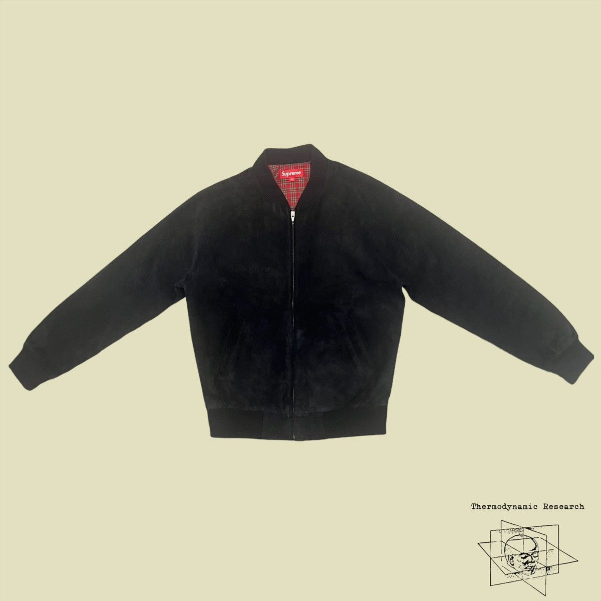 Supreme Supreme suede work jacket “Croc” | Grailed