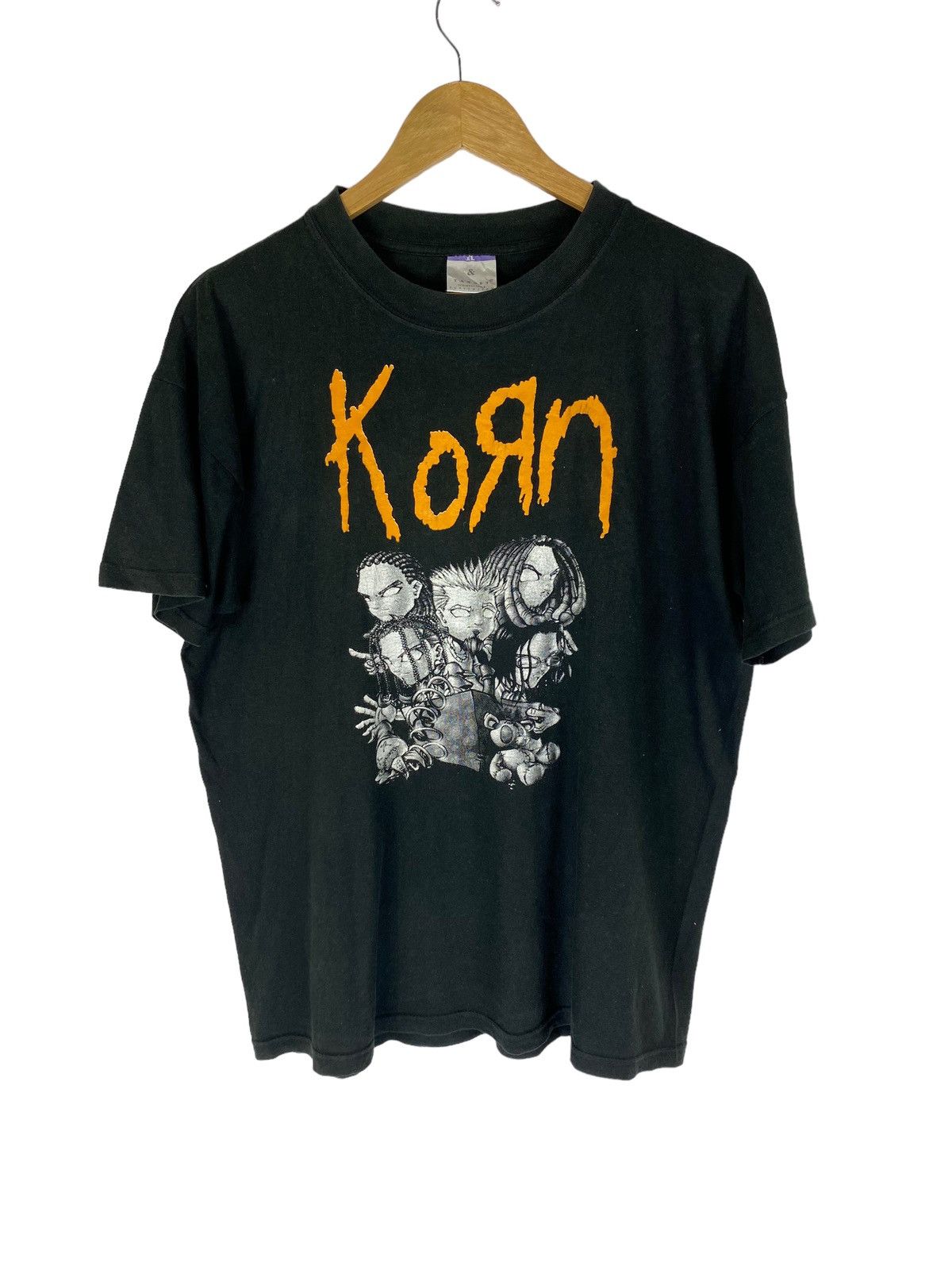 Band Tees Vintage KORN band / tour shirt Size US XL / EU 56 / 4 - 1 Thumbnail