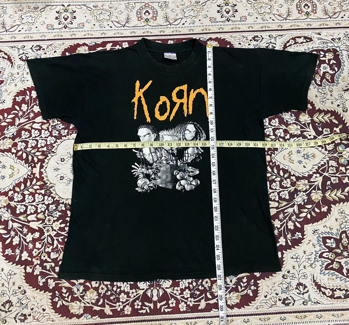 Band Tees Vintage KORN band / tour shirt Size US XL / EU 56 / 4 - 3 Thumbnail