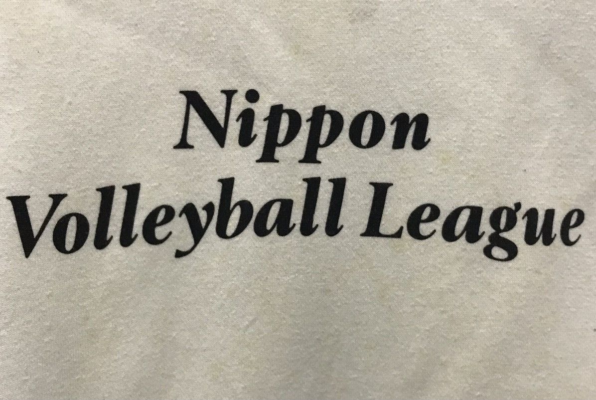 Asics × Japanese Brand × Vintage VINTAGE ASICS NIPPON VOLLEYBALL LEAGUE SWEATSHIRT Size US M / EU 48-50 / 2 - 3 Thumbnail