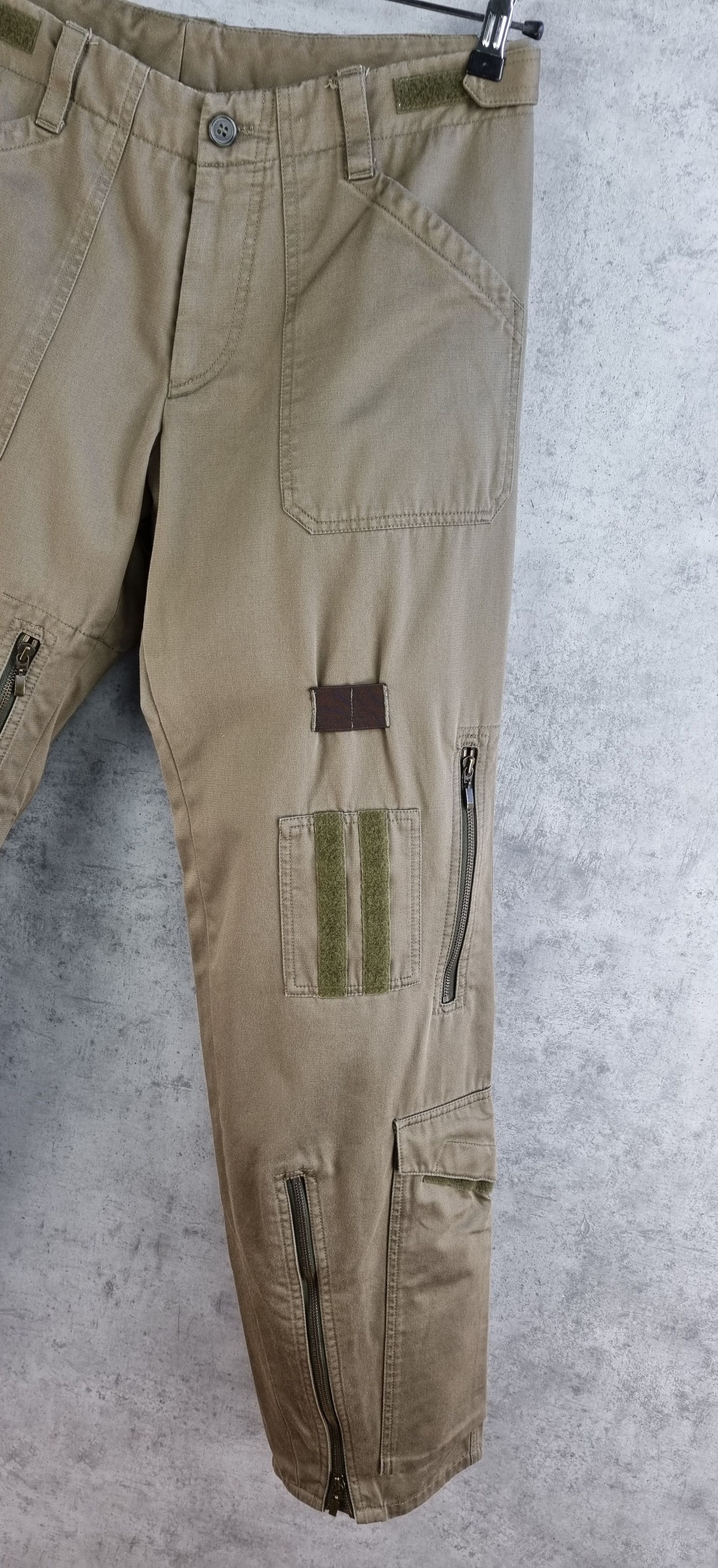 Hugo Boss 90s Rare HUGO BOSS Military Aviator Cargo Utility Pants Size US 31 - 7 Thumbnail