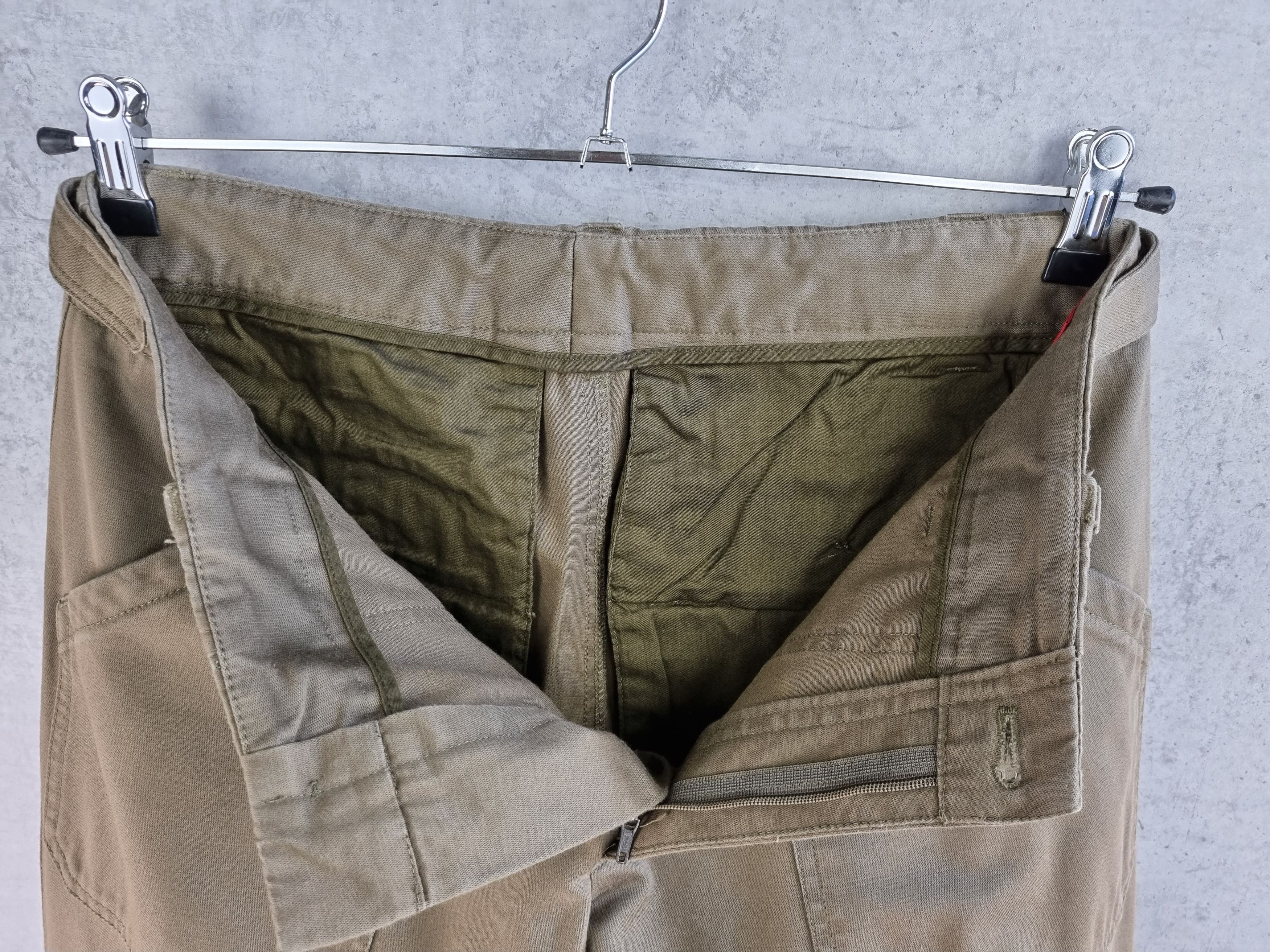 Hugo Boss 90s Rare HUGO BOSS Military Aviator Cargo Utility Pants Size US 31 - 10 Thumbnail