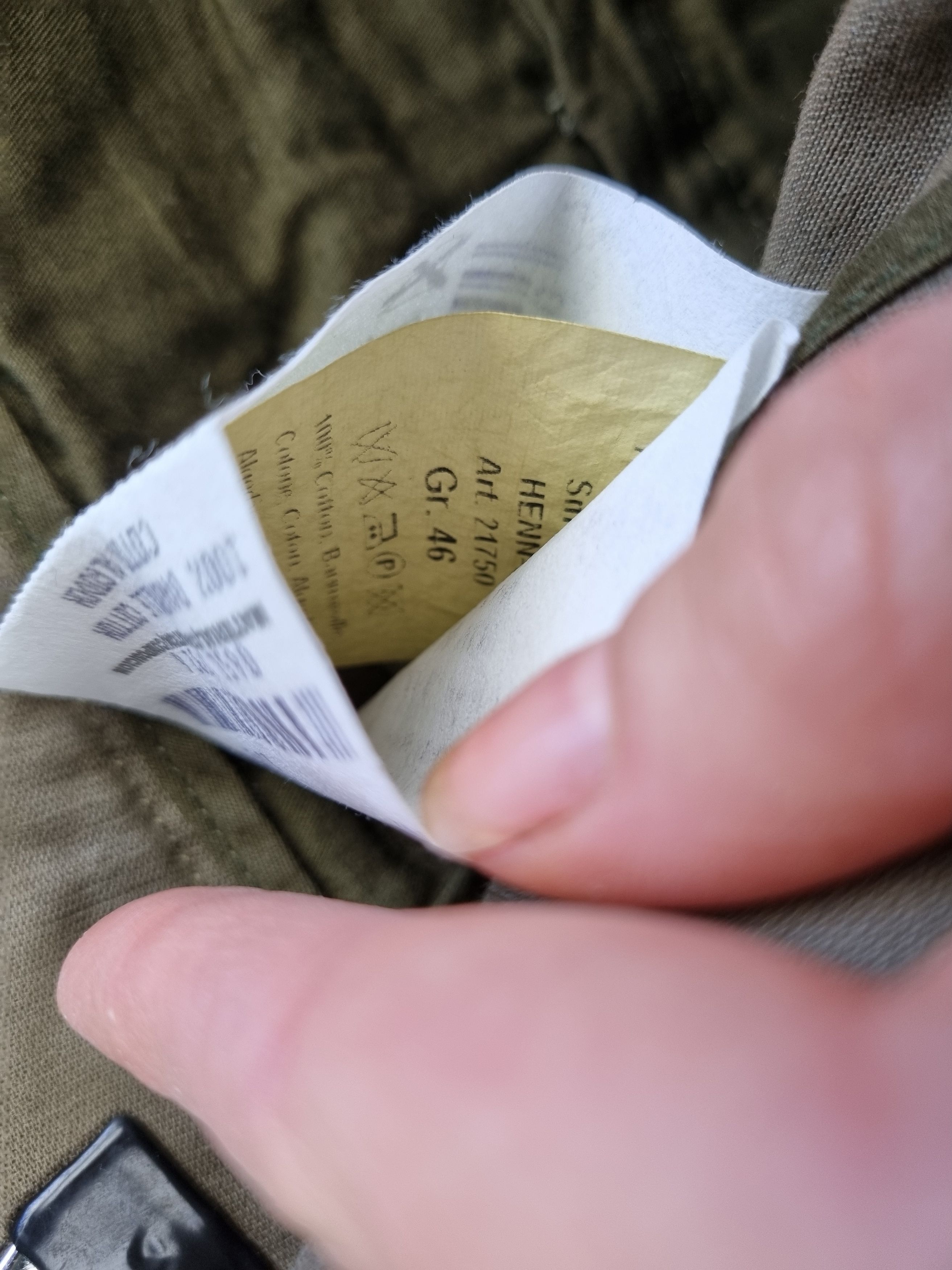 Hugo Boss 90s Rare HUGO BOSS Military Aviator Cargo Utility Pants Size US 31 - 14 Thumbnail
