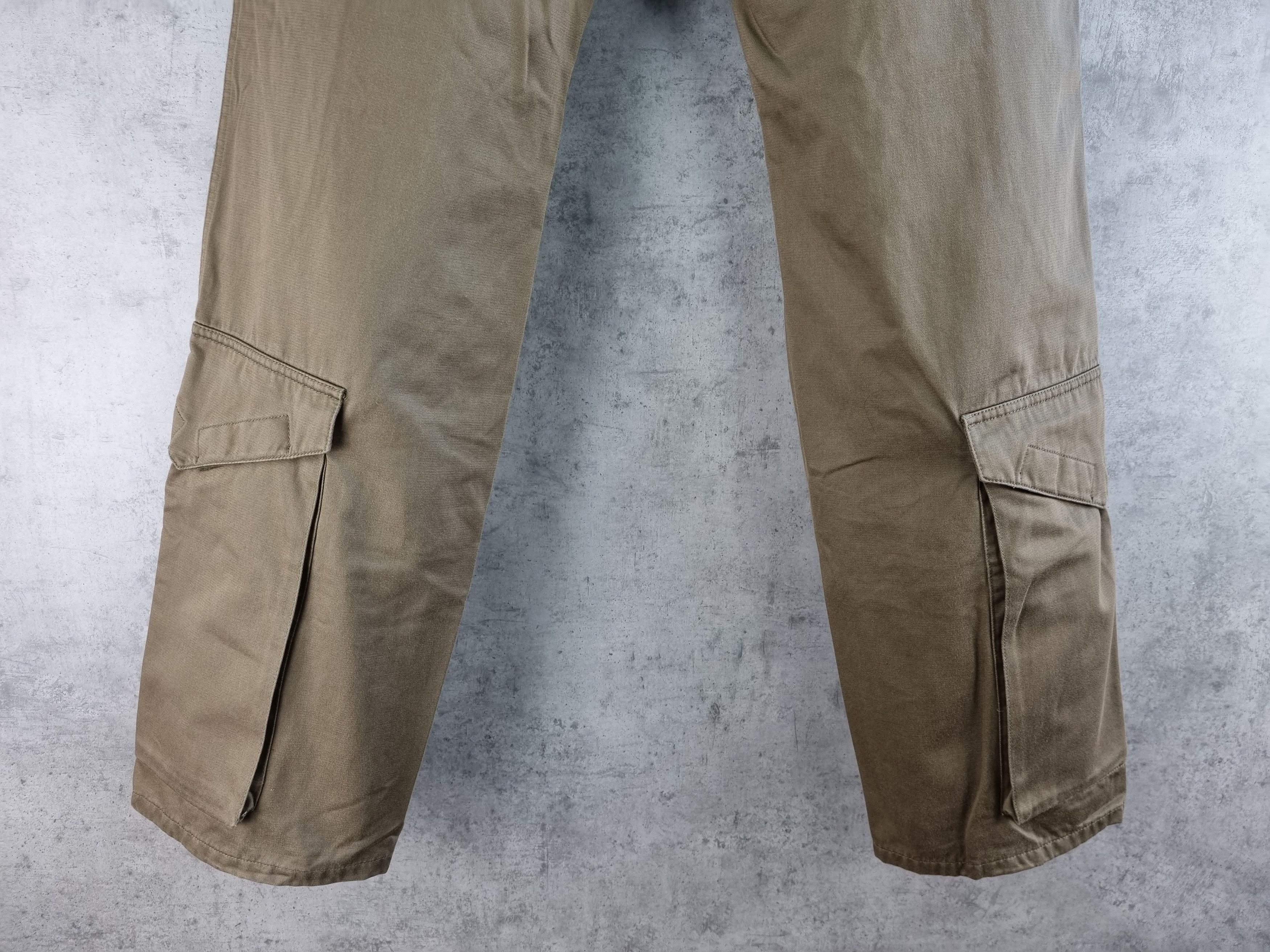 Hugo Boss 90s Rare HUGO BOSS Military Aviator Cargo Utility Pants Size US 31 - 4 Thumbnail