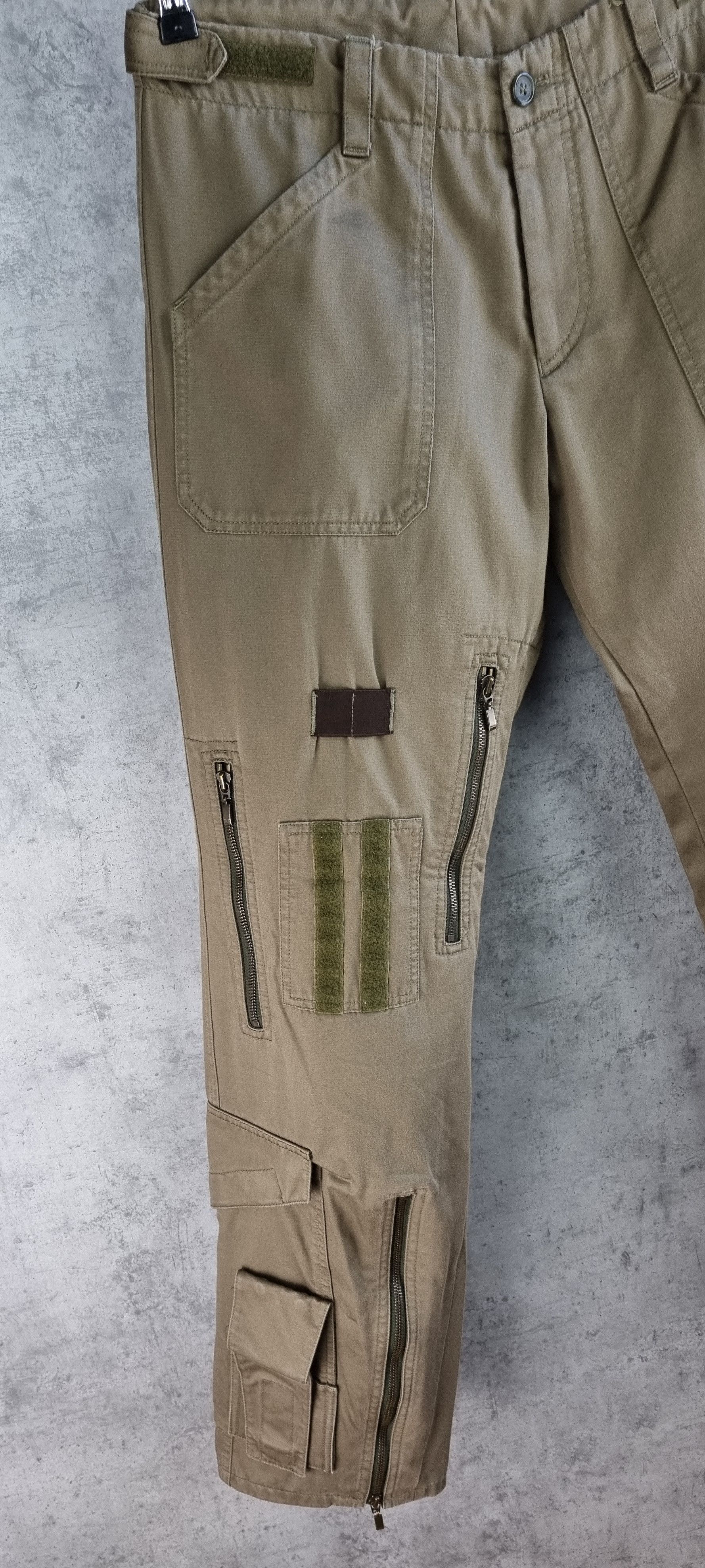 Hugo Boss 90s Rare HUGO BOSS Military Aviator Cargo Utility Pants Size US 31 - 6 Thumbnail