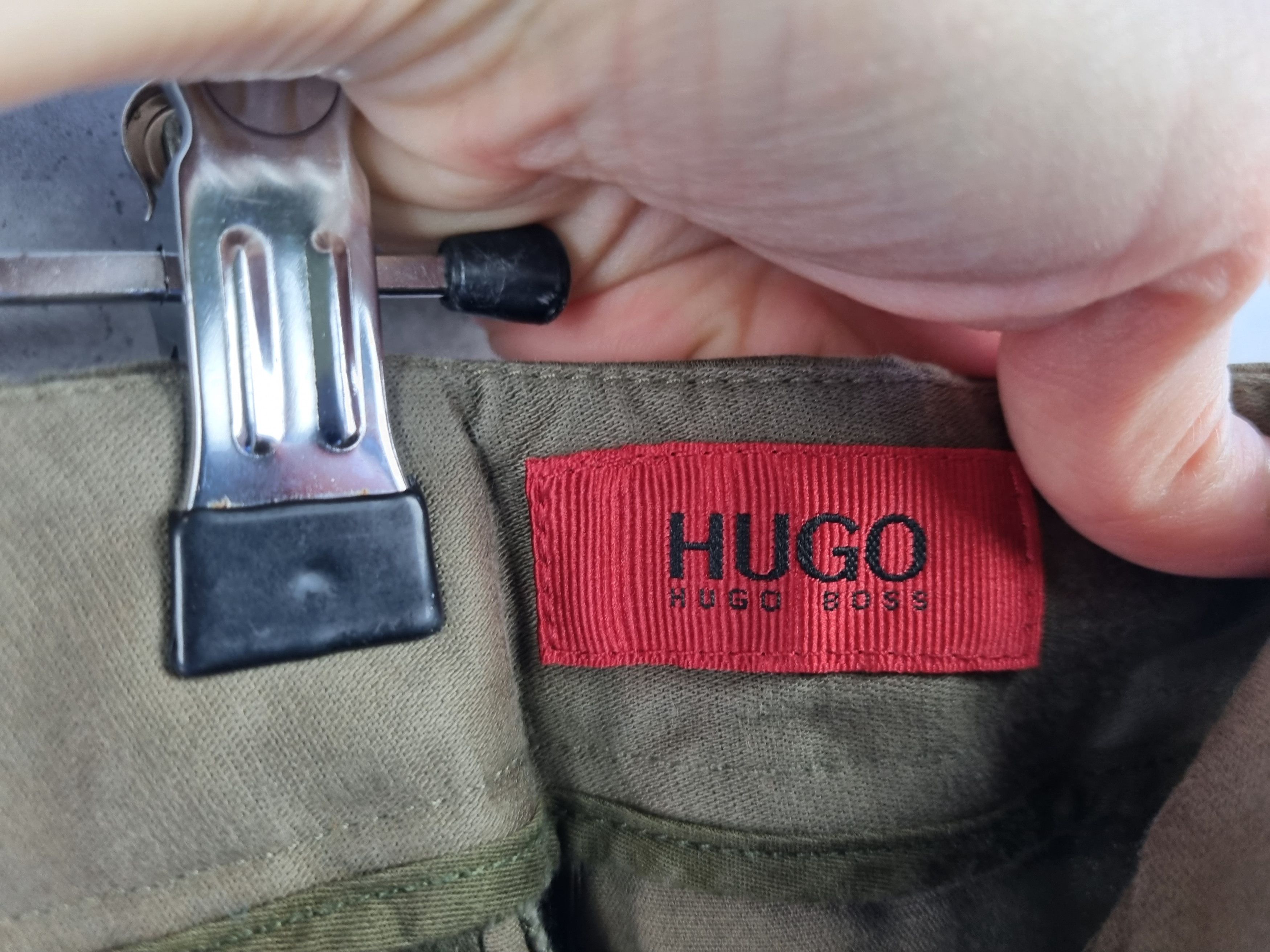Hugo Boss 90s Rare HUGO BOSS Military Aviator Cargo Utility Pants Size US 31 - 11 Thumbnail