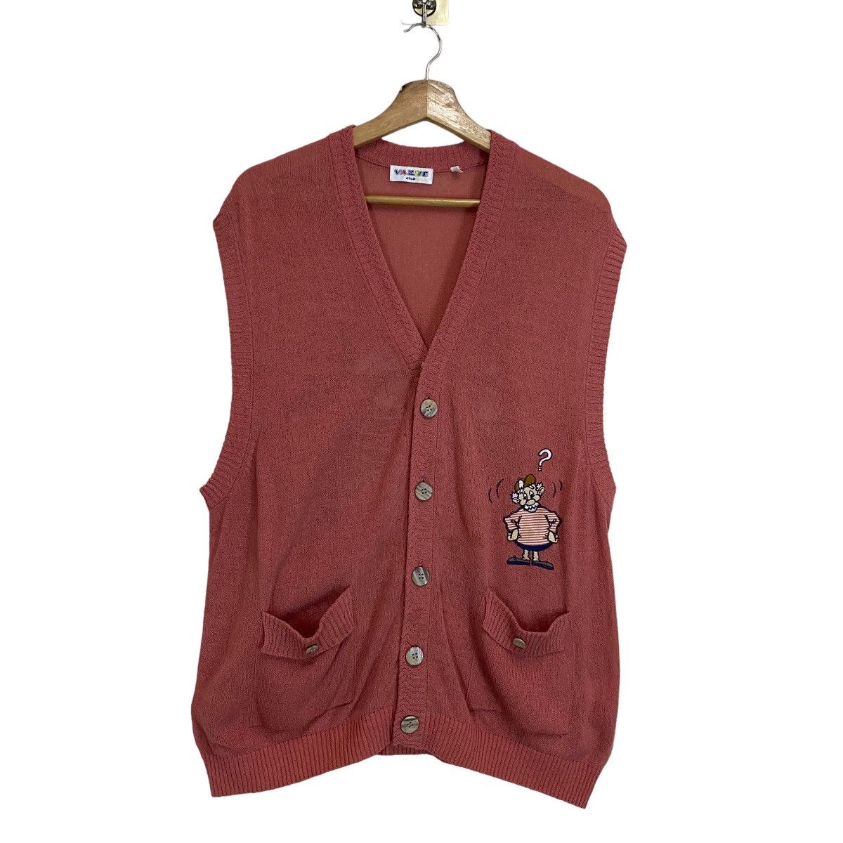 Aran Isles Knitwear × Vintage Vintage Vaziie A Merry Pit Big Logo Knitwear Size M Size US M / EU 48-50 / 2 - 5 Thumbnail
