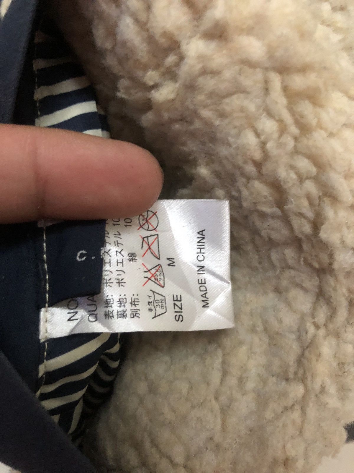 Japanese Brand Reversible Fleece Jacket Size US M / EU 48-50 / 2 - 16 Thumbnail