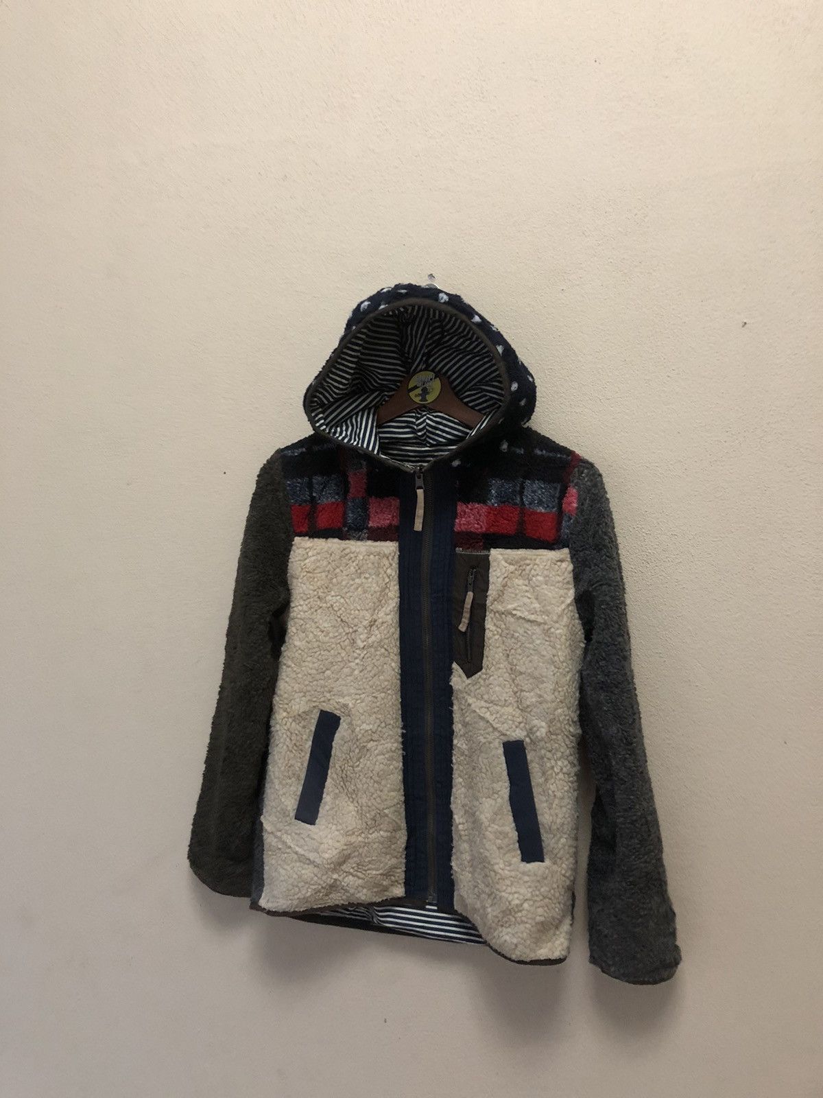 Japanese Brand Reversible Fleece Jacket Size US M / EU 48-50 / 2 - 3 Thumbnail