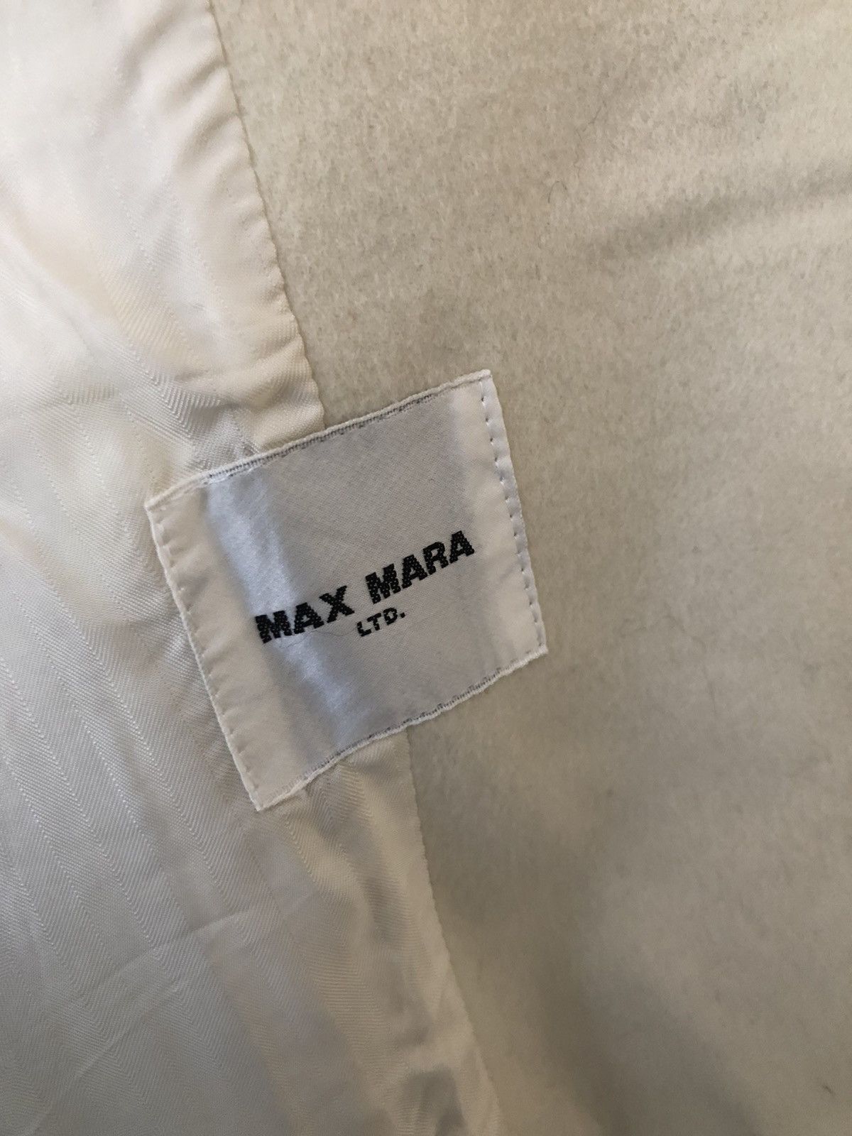 Vintage Max Mara Wool Coat Size US L / EU 52-54 / 3 - 7 Thumbnail