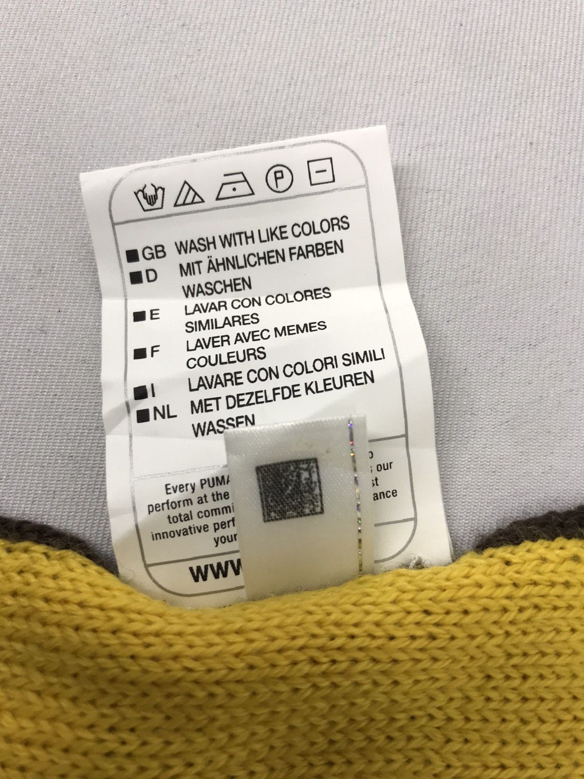 Puma Vintage Puma Plain Muffler Scarf Pure Wool Good Condition Size ONE SIZE - 6 Thumbnail