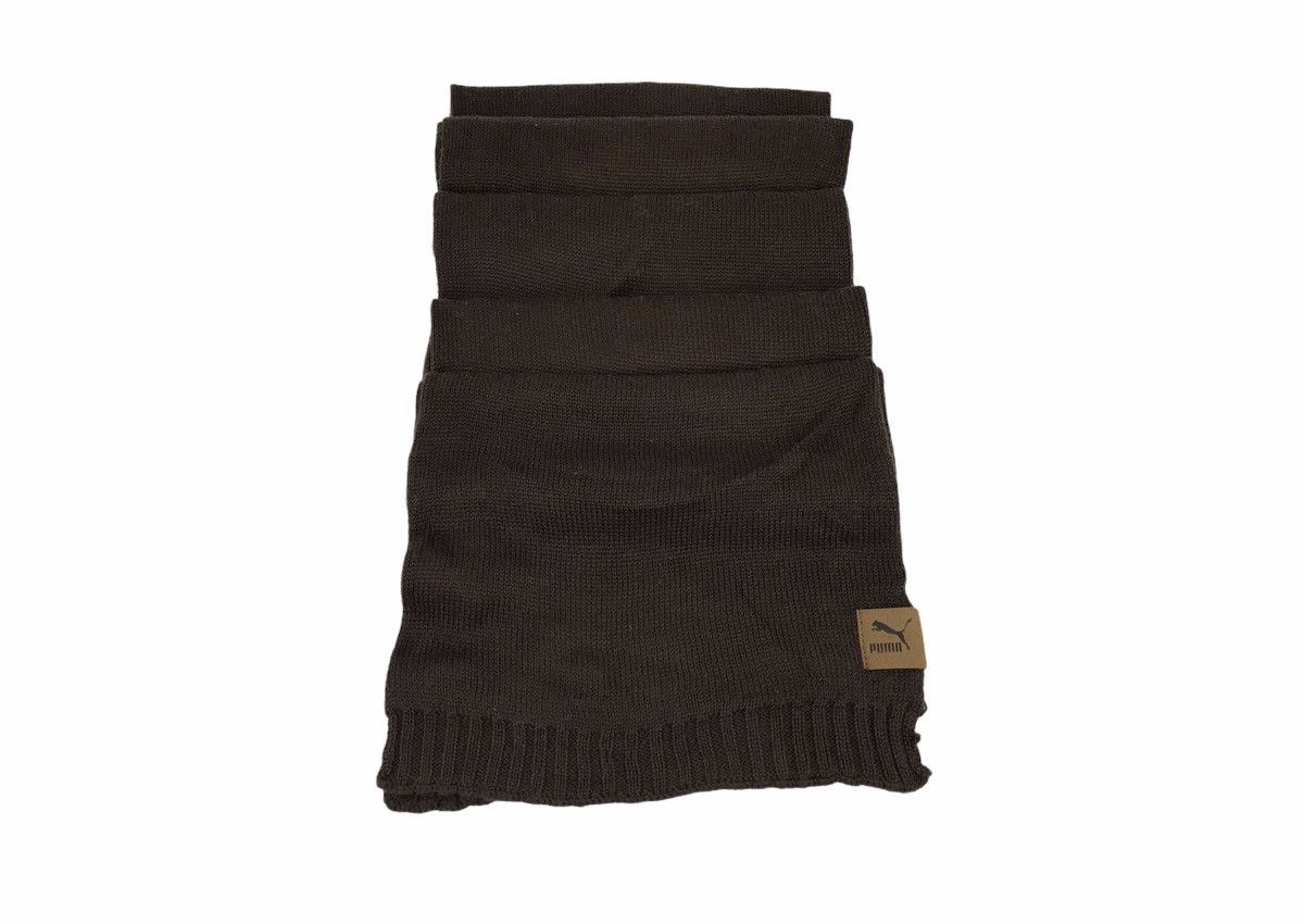 Puma Vintage Puma Plain Muffler Scarf Pure Wool Good Condition Size ONE SIZE - 1 Thumbnail