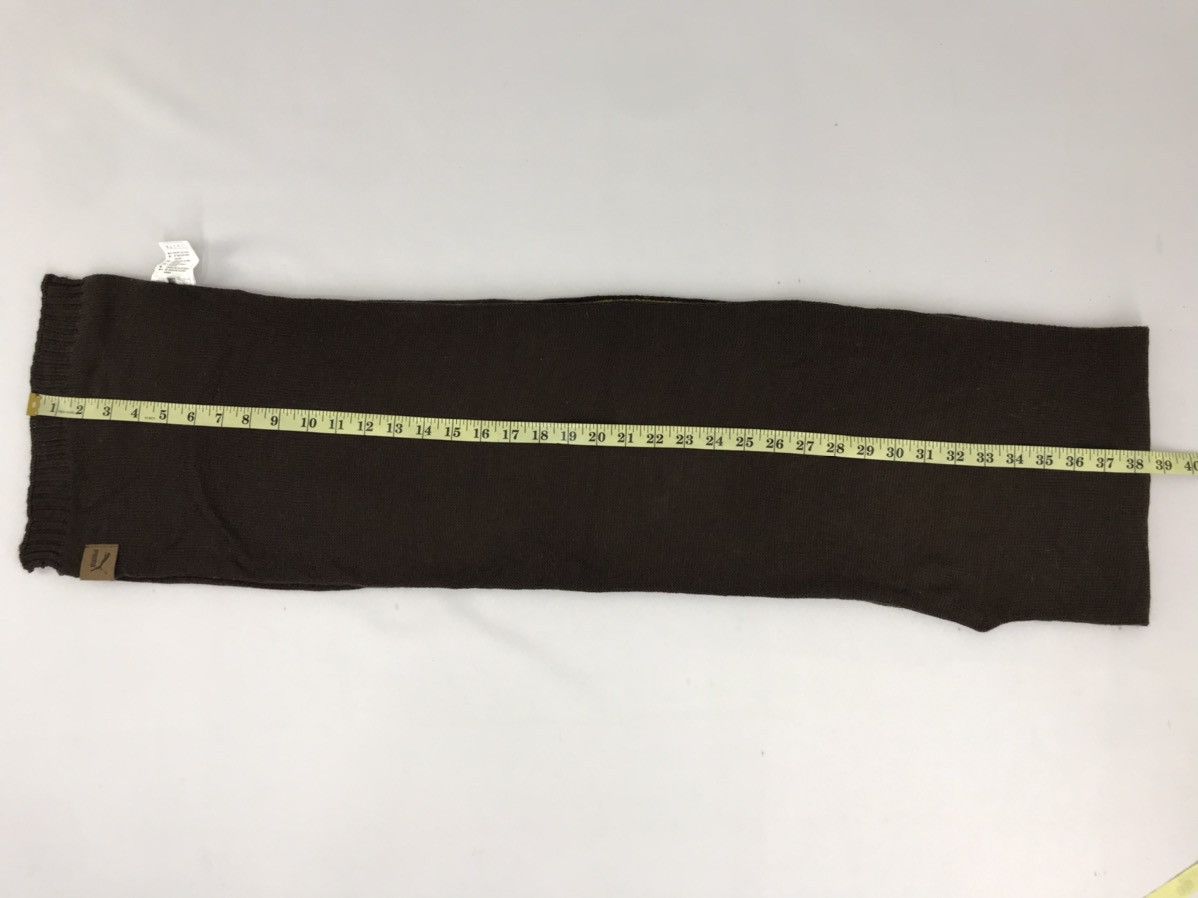 Puma Vintage Puma Plain Muffler Scarf Pure Wool Good Condition Size ONE SIZE - 8 Thumbnail