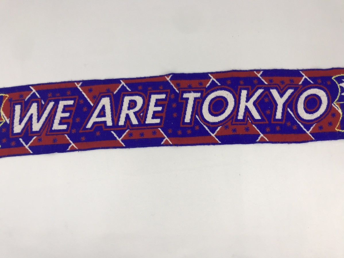 Japanese Brand FC Tokyo We Are Tokyo Japanese Football Team Muffler Size ONE SIZE - 3 Thumbnail