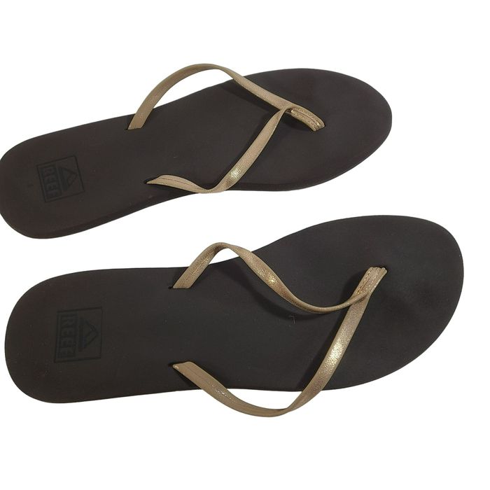 Reef Reef Bliss Night Rose Gold Flip Flops Sandals Women's 9 Grailed