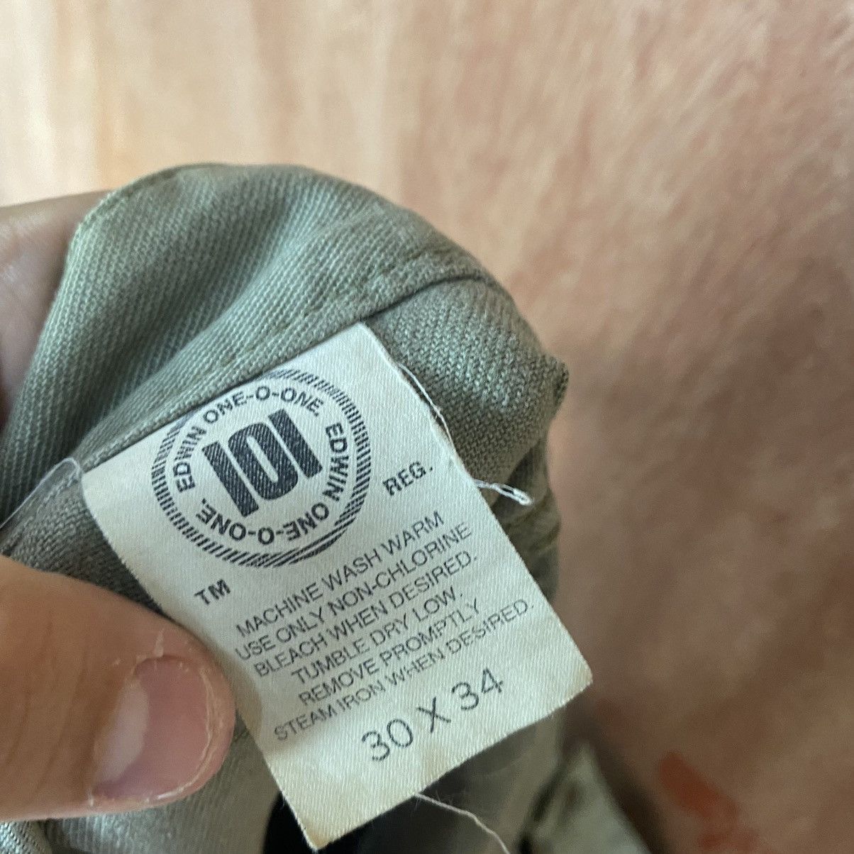 Edwin Edwin I0I Multipocket Tactical Cargo bush Pants #c792 Size US 29 - 14 Thumbnail