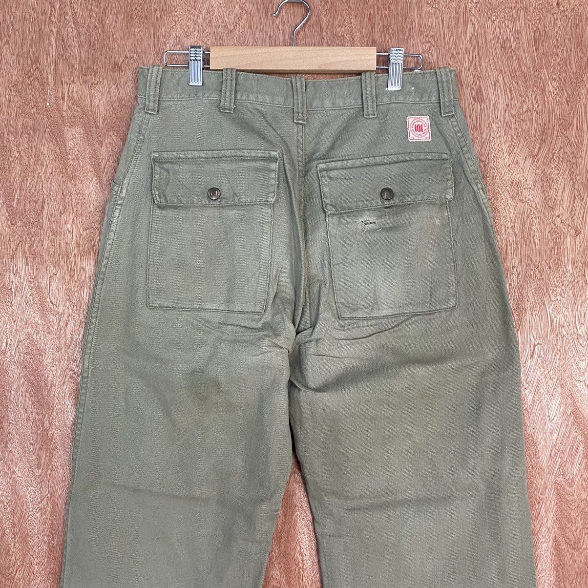 Edwin Edwin I0I Multipocket Tactical Cargo bush Pants #c792 Size US 29 - 9 Thumbnail