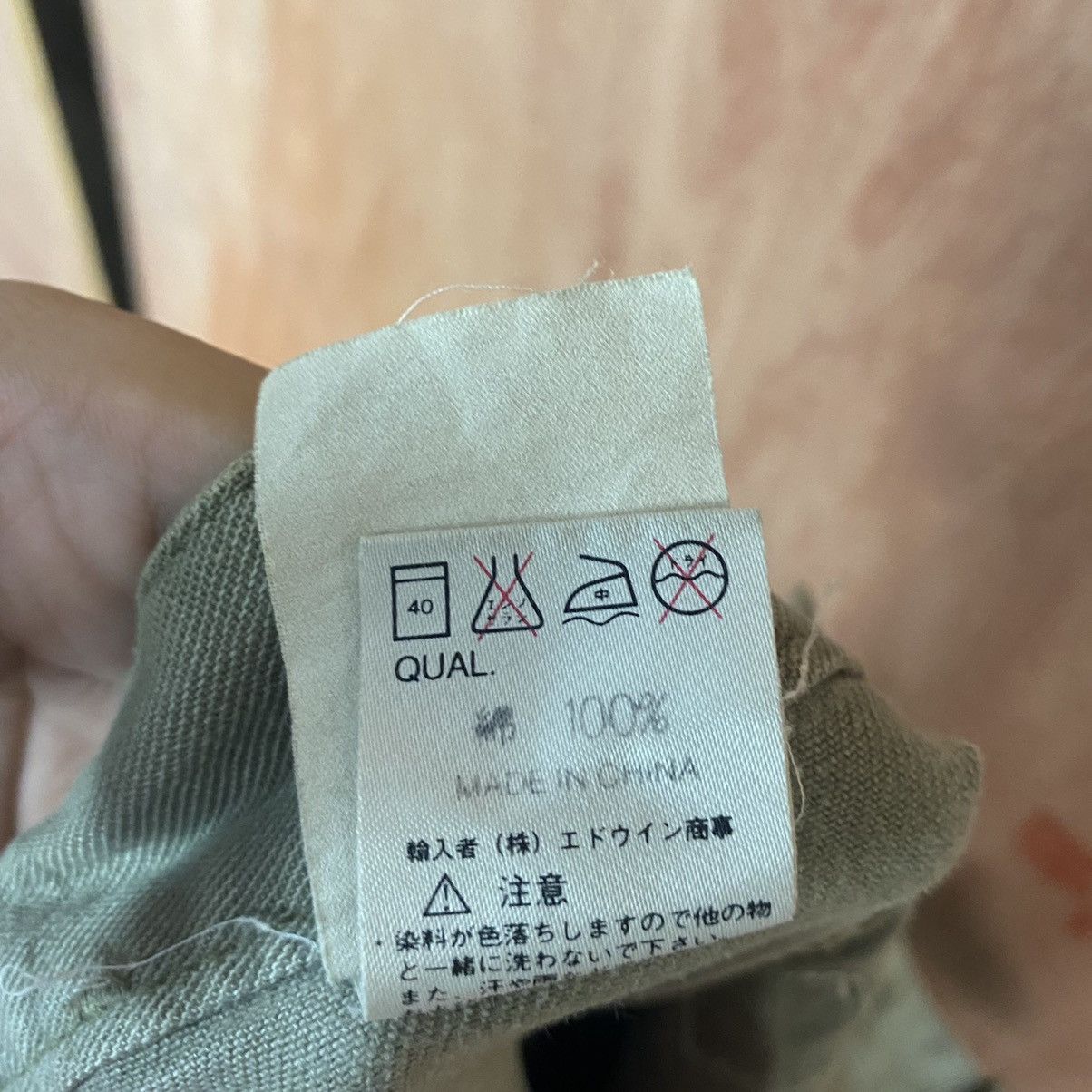 Edwin Edwin I0I Multipocket Tactical Cargo bush Pants #c792 Size US 29 - 13 Thumbnail