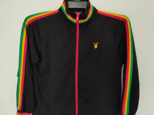 Playboy Rare!! Playboy Rasta Embroidery Side Tape Bob Marley Size US L / EU 52-54 / 3 - 4 Thumbnail