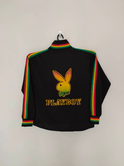 Playboy Rare!! Playboy Rasta Embroidery Side Tape Bob Marley Size US L / EU 52-54 / 3 - 1 Thumbnail