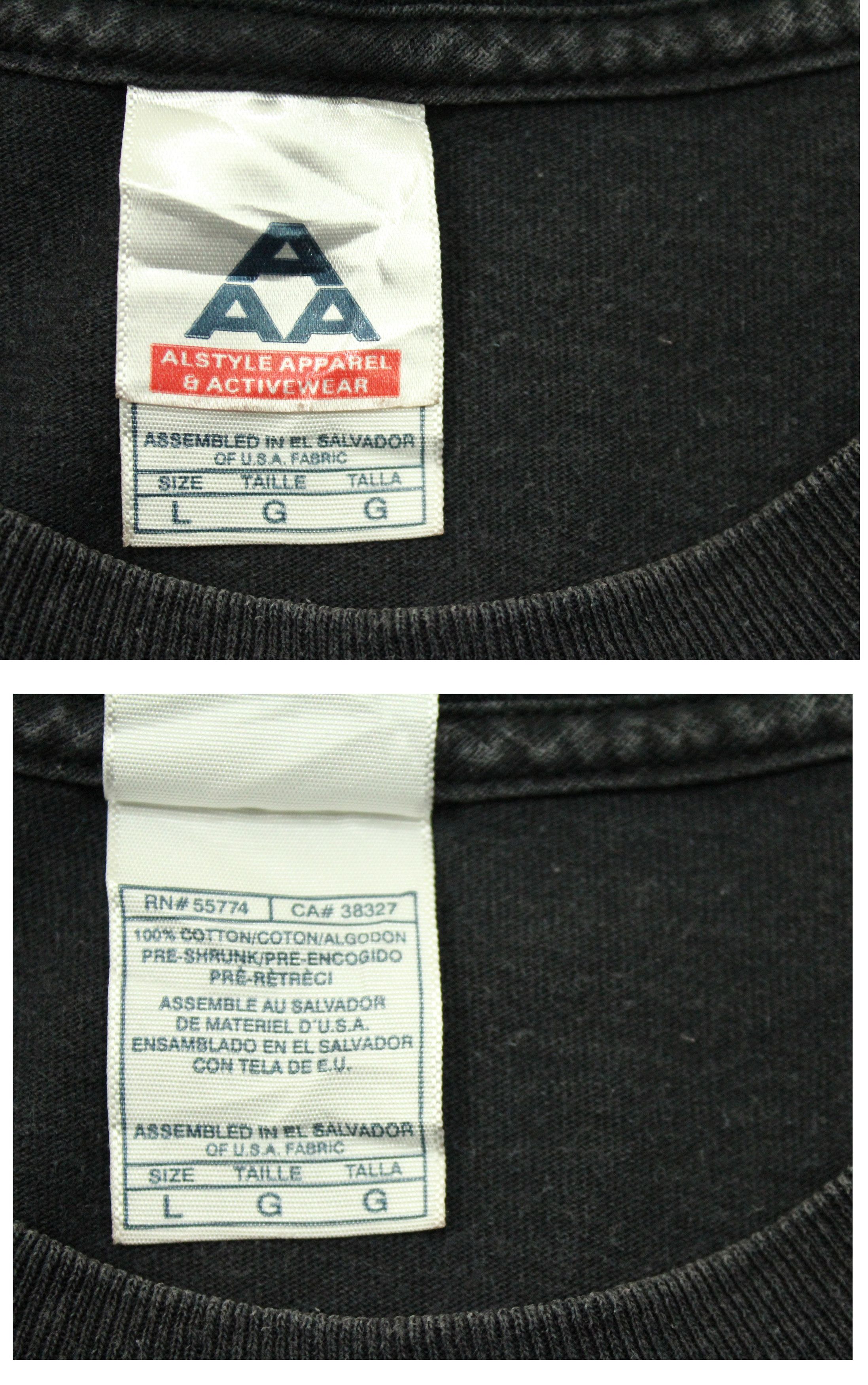 Vintage Vintage MIAMI VICE T Shirt Universal Studios Faded Black Size US L / EU 52-54 / 3 - 10 Thumbnail