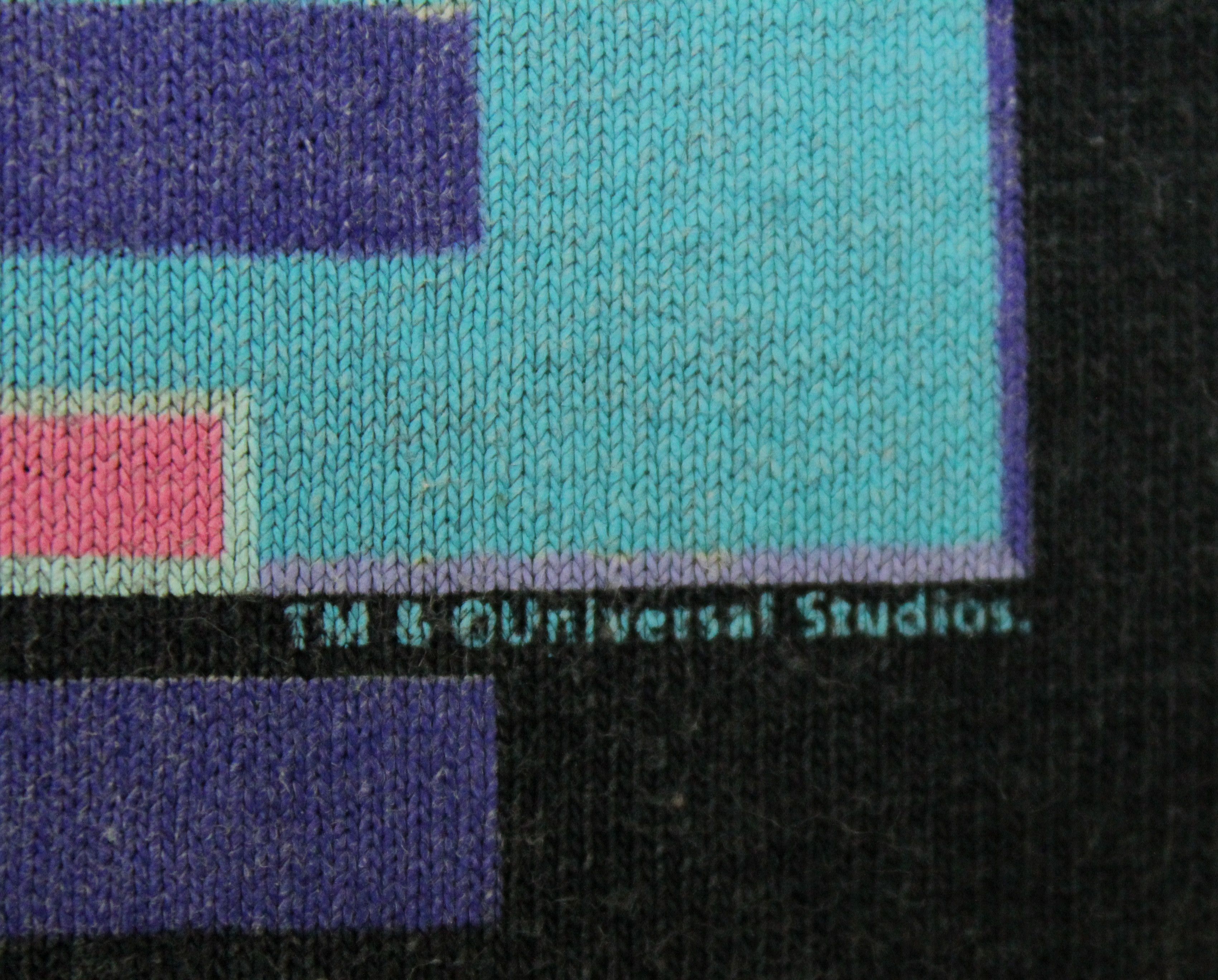 Vintage Vintage MIAMI VICE T Shirt Universal Studios Faded Black Size US L / EU 52-54 / 3 - 6 Thumbnail