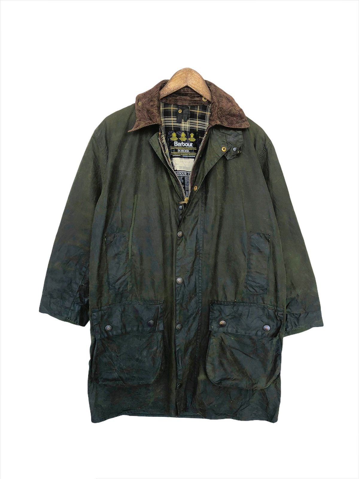 Barbour GRAIL🔥80s Barbour Border® Waxed Gentleman Jacket Size US L / EU 52-54 / 3 - 2 Thumbnail