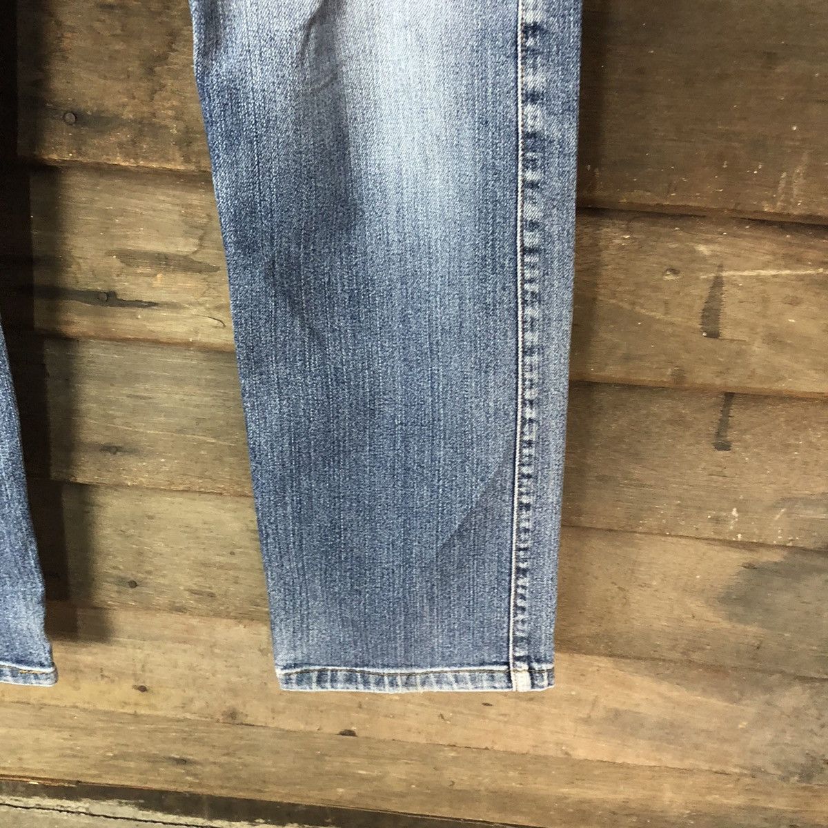 Japanese Brand Red Woods faded Blue multipocket Denim Pants #4524 Size US 30 / EU 46 - 9 Thumbnail