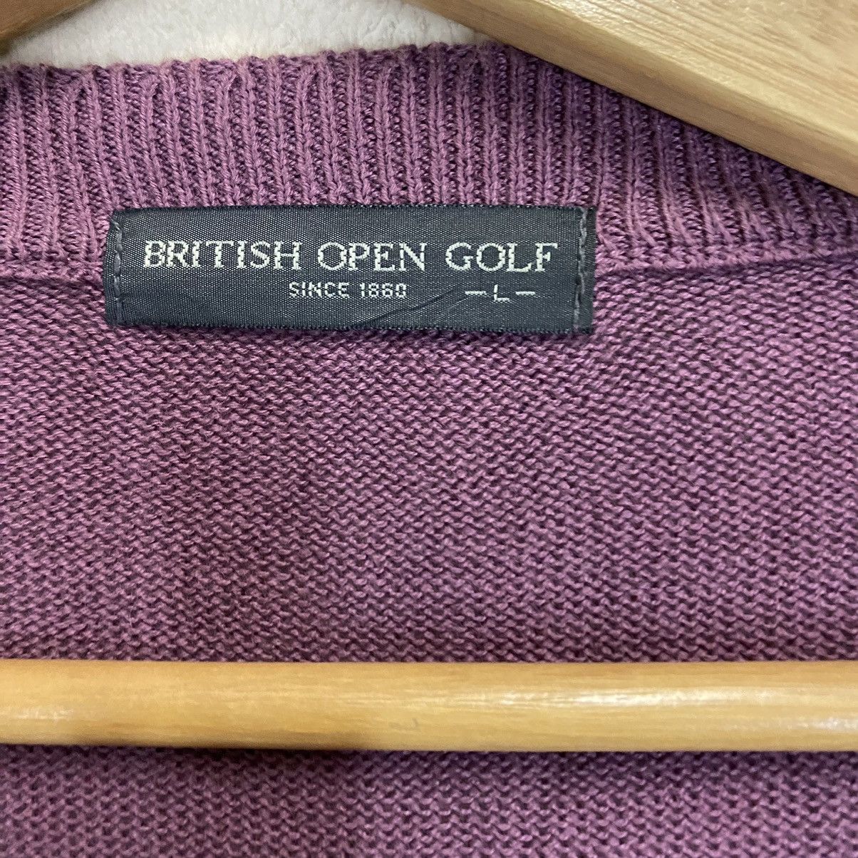 Vintage British Open Golf 1860 Knitwear Size M
