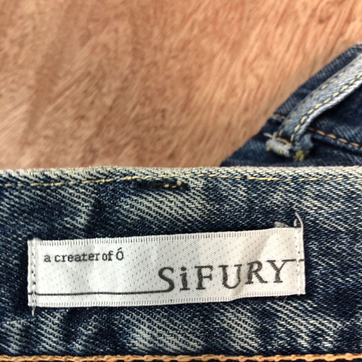 Japanese Brand DLL Sifury Blue Denim Selvedge Jeans Pants #c616 Size US 30 / EU 46 - 12 Thumbnail