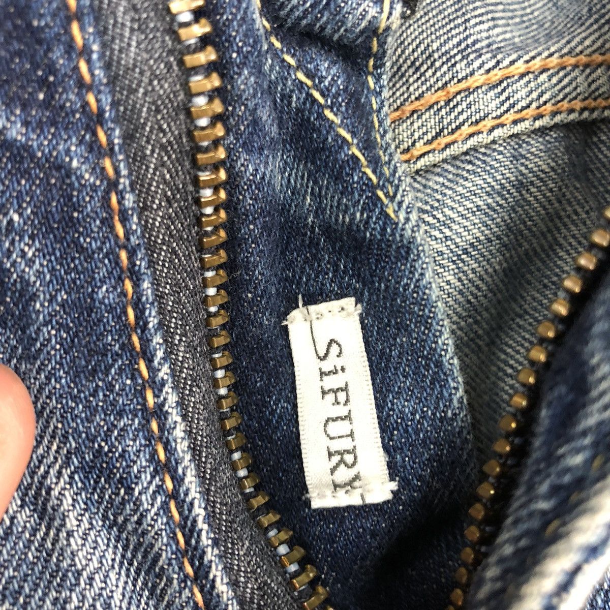Japanese Brand DLL Sifury Blue Denim Selvedge Jeans Pants #c616 Size US 30 / EU 46 - 7 Thumbnail