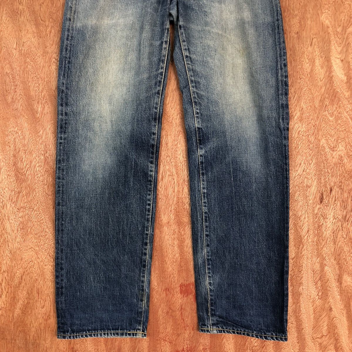 Japanese Brand DLL Sifury Blue Denim Selvedge Jeans Pants #c616 Size US 30 / EU 46 - 3 Thumbnail