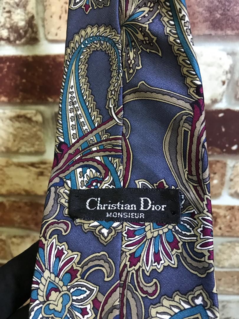 Christian Dior Monsieur × Designer × Vintage 🔥VINTAGE CHRISTIAN DIOR TIE Size ONE SIZE - 2 Thumbnail