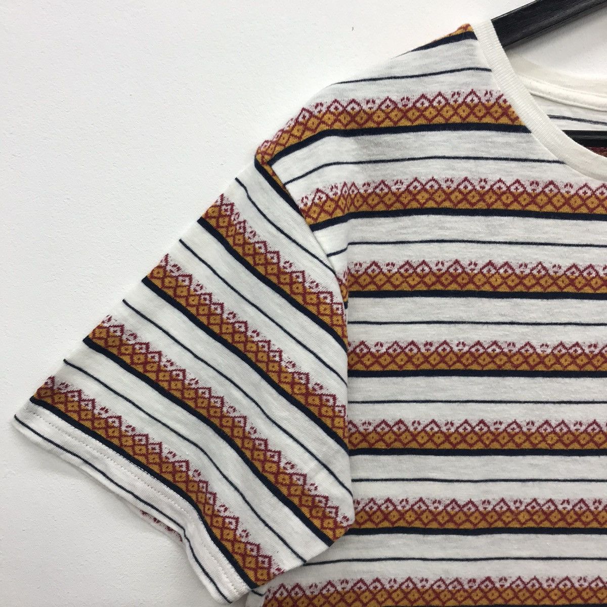 Hang Ten × Vintage *Rare!! Vintage Surf Tee Hang Ten Stripe Small Logo Size US L / EU 52-54 / 3 - 5 Thumbnail