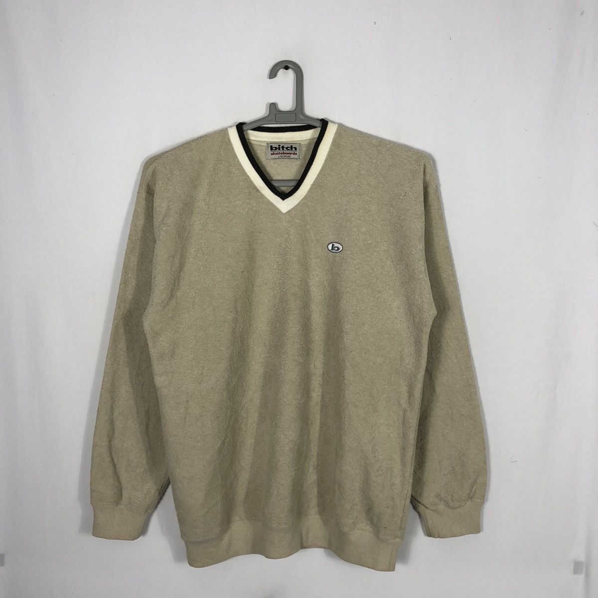 🔥Rare🔥90s🔥Bitch Skateboards Cotton Twill Sweatshirts