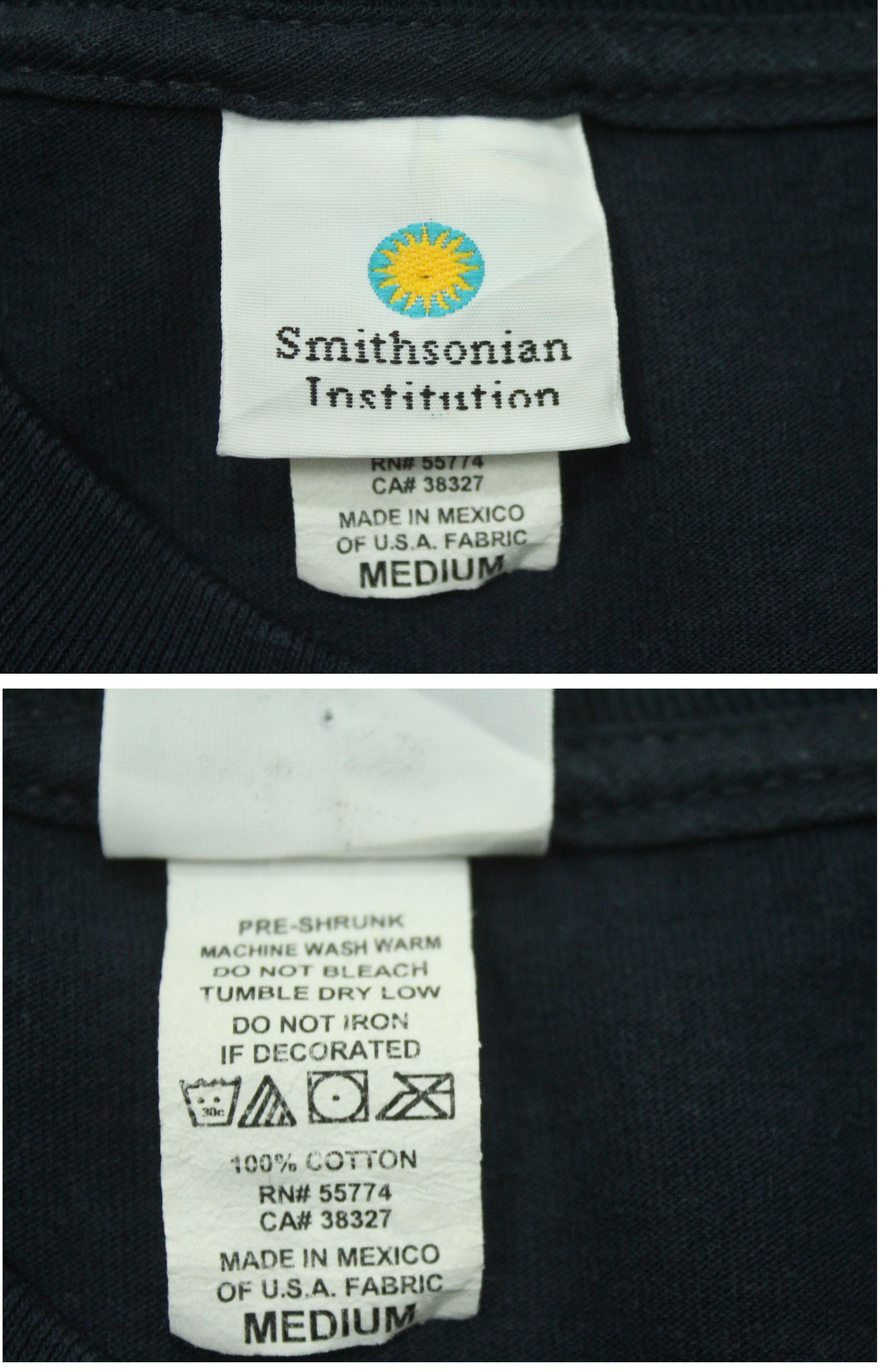 Vintage Vintage SMITHSONIAN INSTITUTION T Shirt Visual Magnitudes Size US M / EU 48-50 / 2 - 8 Thumbnail