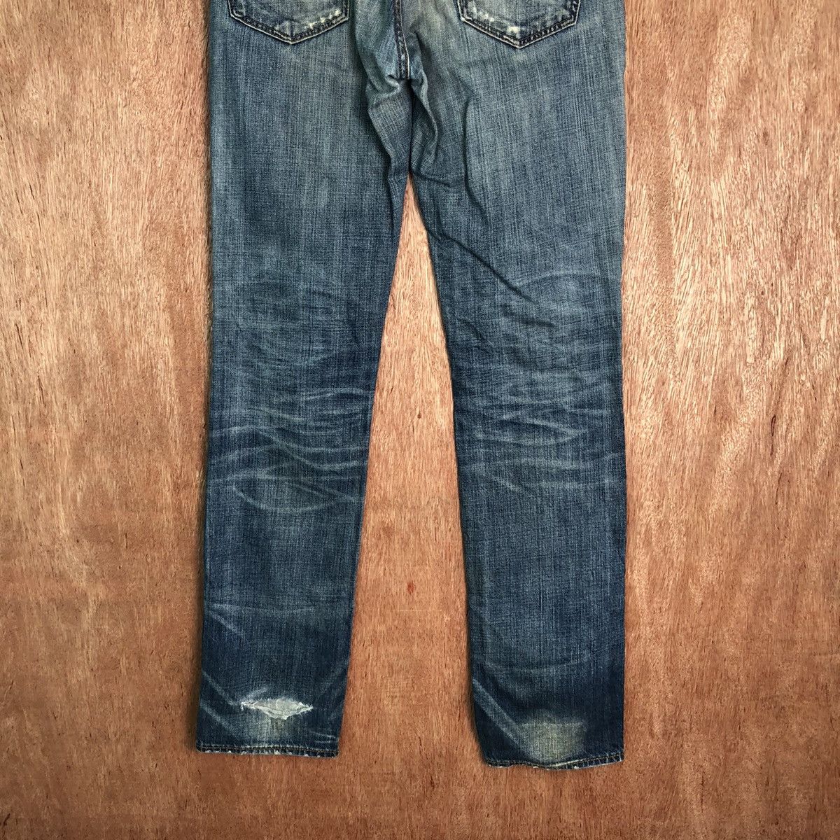 Levi's 511 Levis Blue distressed Denim jeans #6352 Size US 30 / EU 46 - 11 Thumbnail