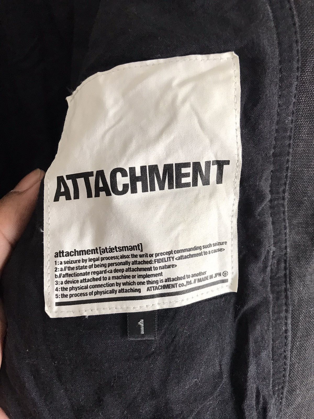 Attachment 🇯🇵Attachment Kazuyuki Kumagai Field Jacket Size US M / EU 48-50 / 2 - 8 Thumbnail
