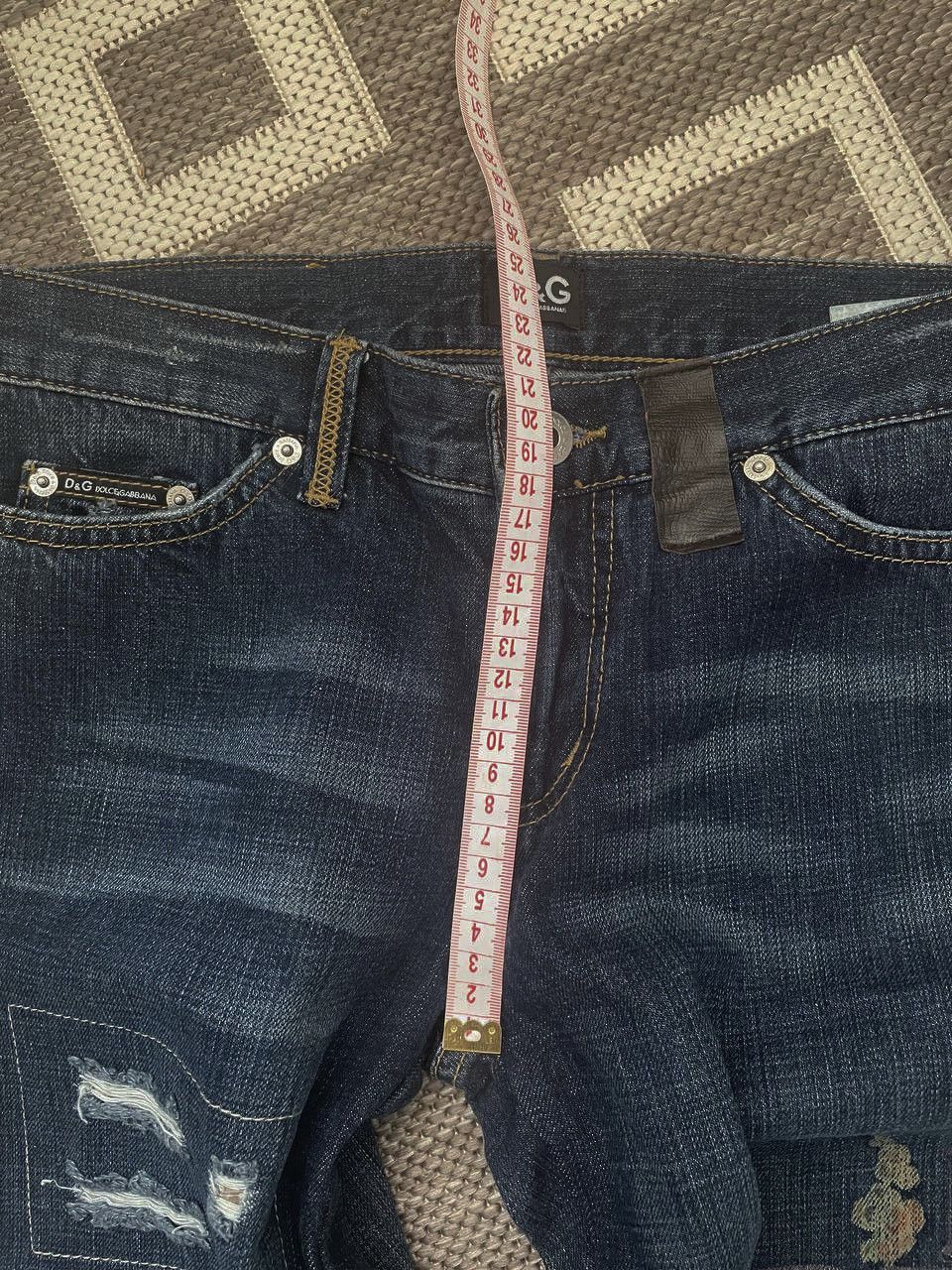 Dolce & Gabbana D&G SS04 Sex is my favourite business patchwork denim pants Size US 30 / EU 46 - 10 Thumbnail