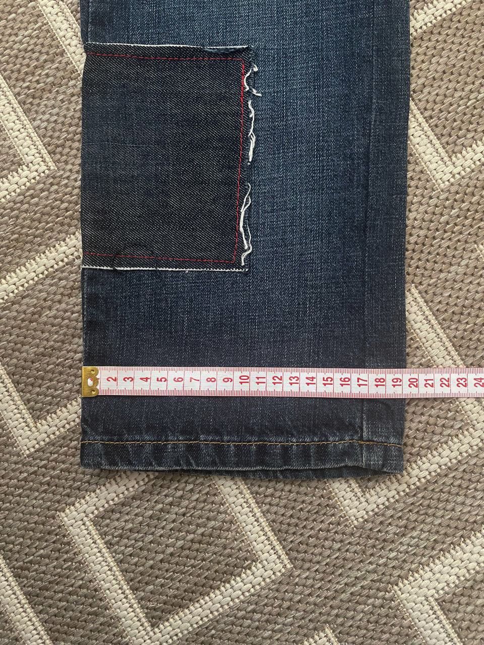 Dolce & Gabbana D&G SS04 Sex is my favourite business patchwork denim pants Size US 30 / EU 46 - 9 Thumbnail
