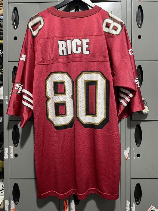 Vintage 90s Jerry Rice nfl football jersey San Francisco 49ers #80 ...