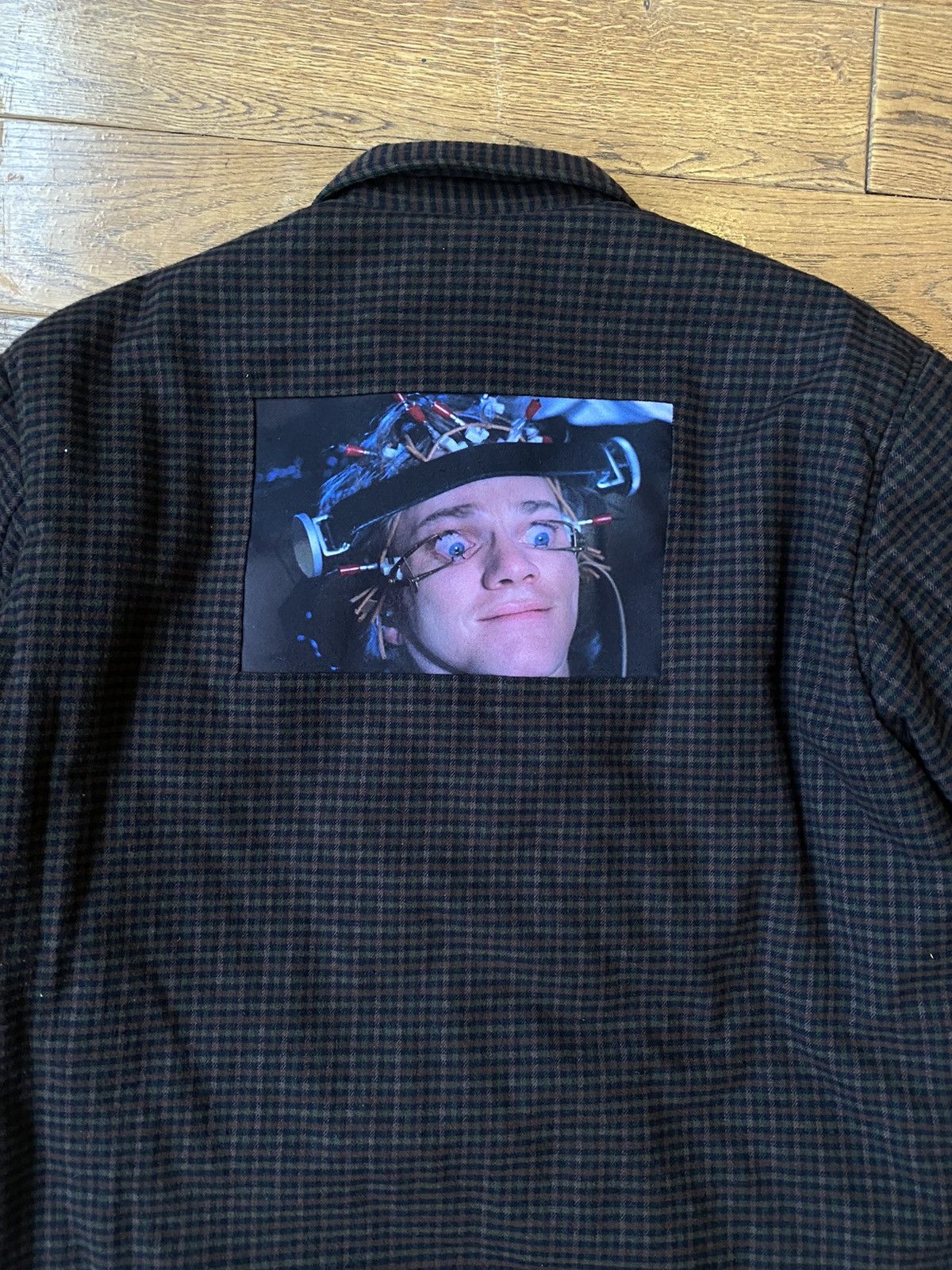 Undercover Clockwork Orange Padded Button Down Jacket