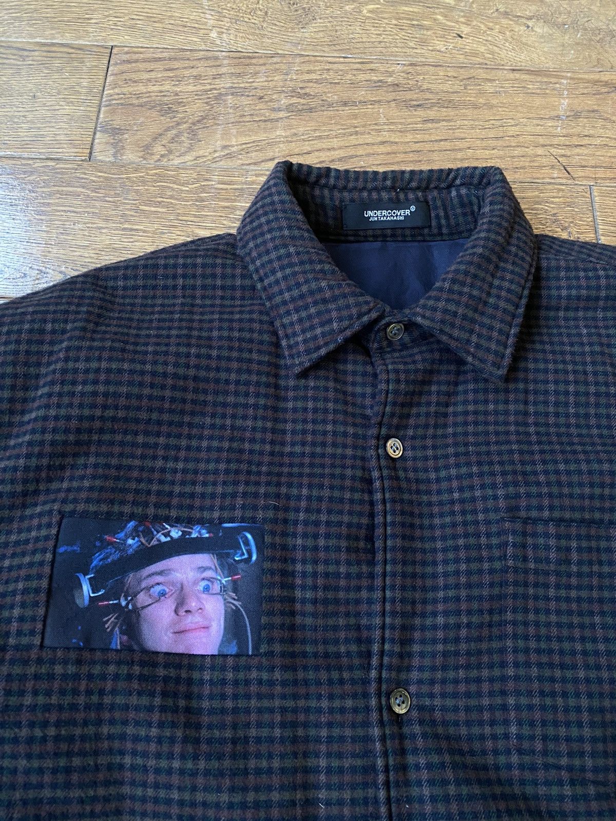 Undercover Undercover Clockwork Orange Padded Button Down Jacket Size US L / EU 52-54 / 3 - 4 Thumbnail