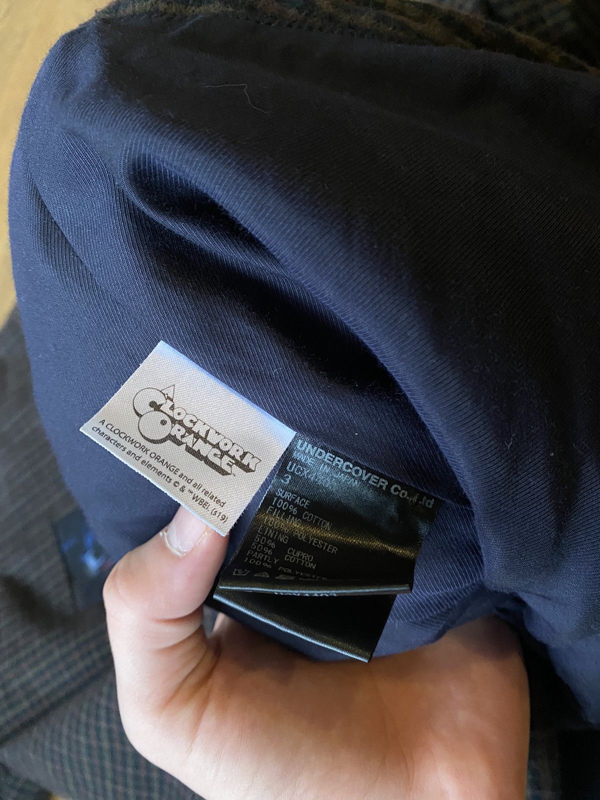Undercover Undercover Clockwork Orange Padded Button Down Jacket Size US L / EU 52-54 / 3 - 6 Thumbnail