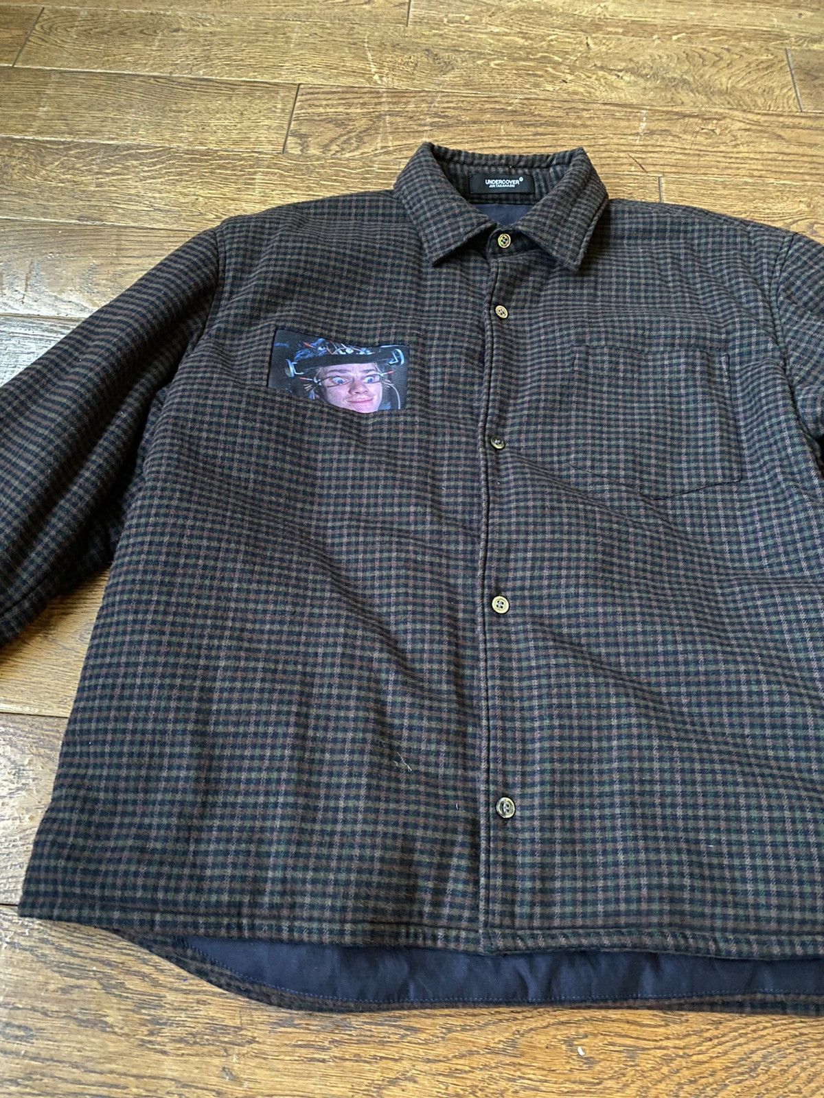 Undercover Undercover Clockwork Orange Padded Button Down Jacket Size US L / EU 52-54 / 3 - 5 Thumbnail