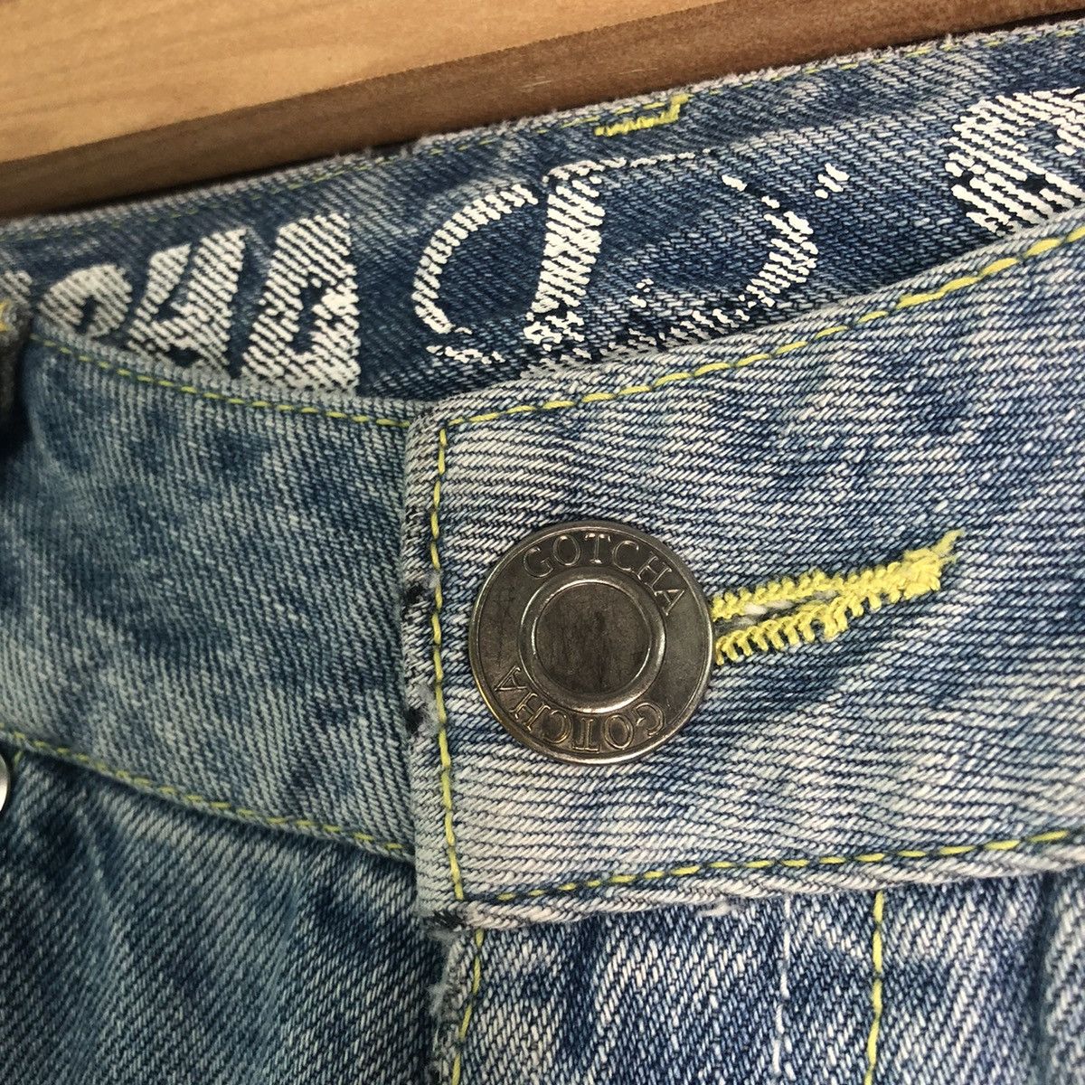 Gotcha DLL Gotcha Vintage Blue Denim Jeans Pants #c162 Size US 32 / EU 48 - 7 Thumbnail