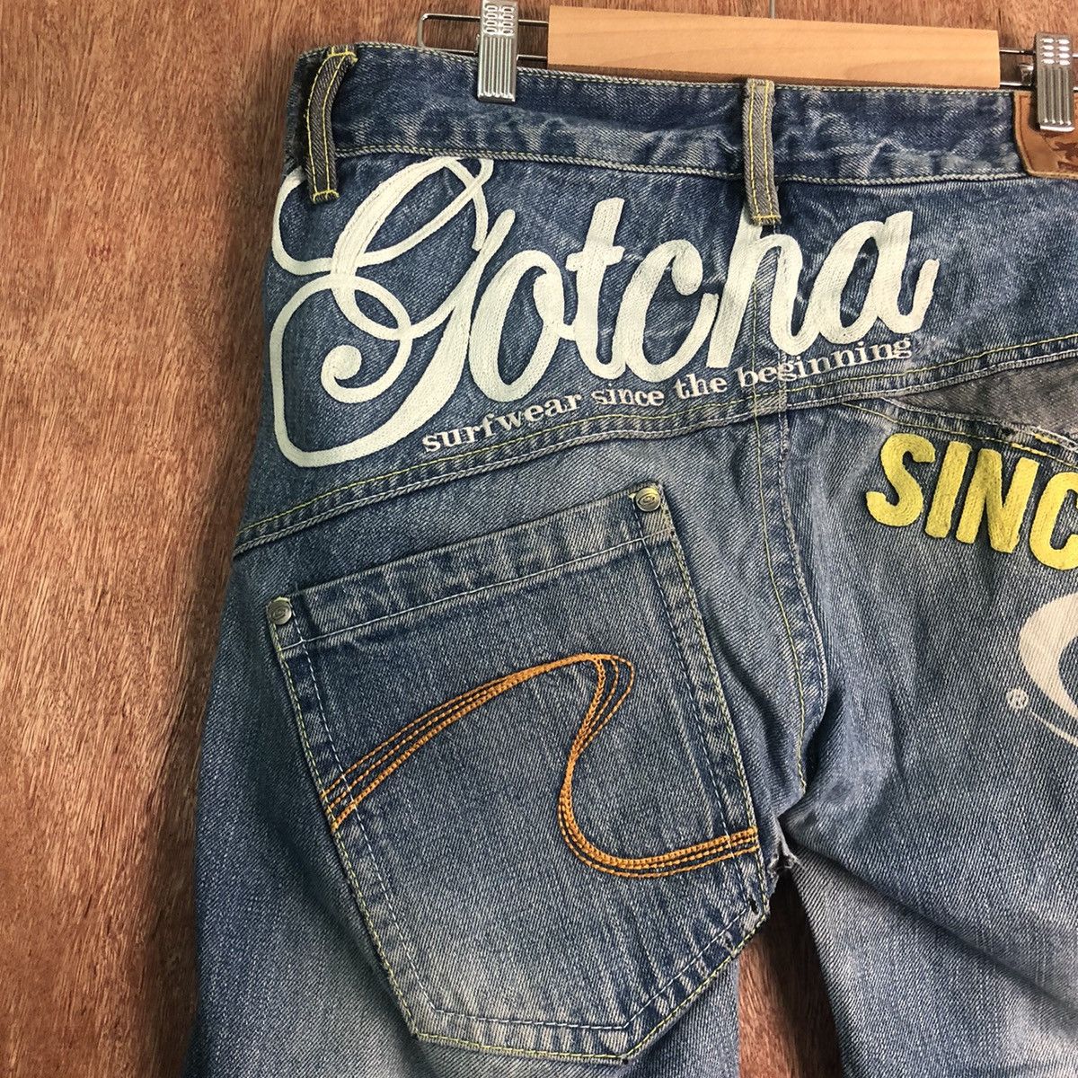Gotcha DLL Gotcha Vintage Blue Denim Jeans Pants #c162 Size US 32 / EU 48 - 13 Thumbnail