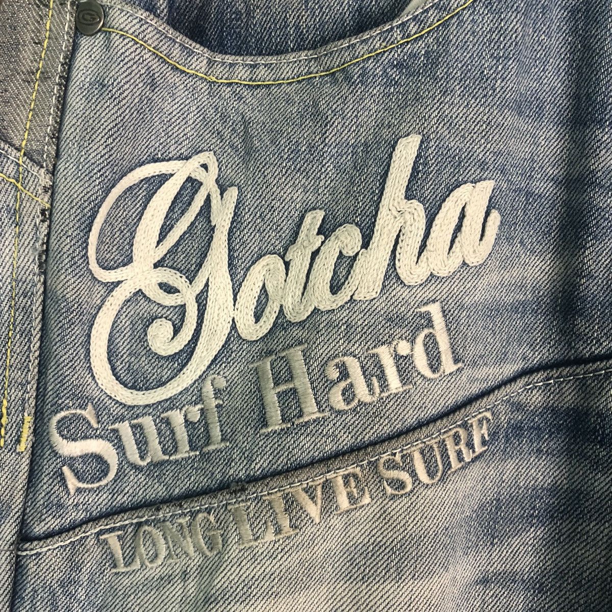 Gotcha DLL Gotcha Vintage Blue Denim Jeans Pants #c162 Size US 32 / EU 48 - 6 Thumbnail