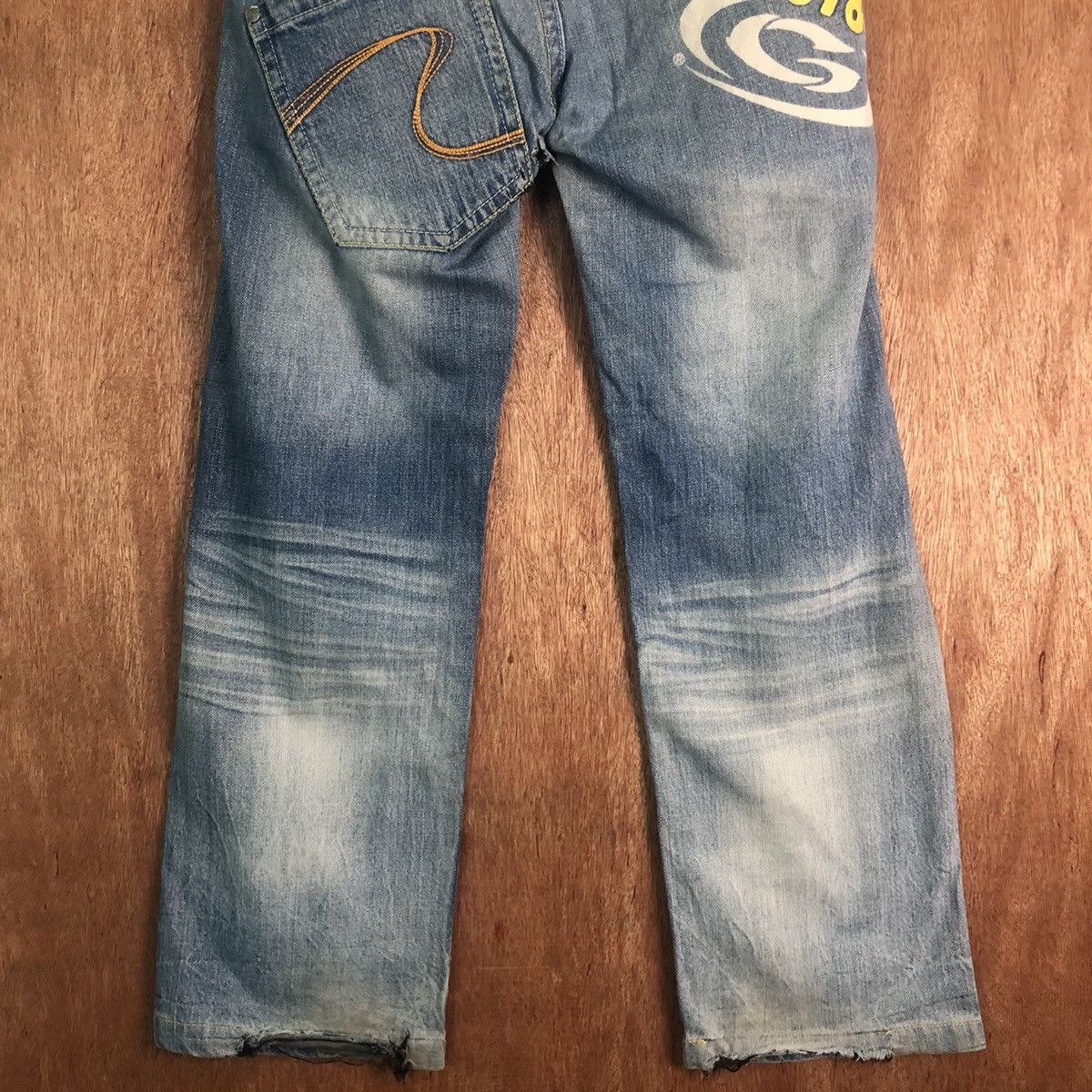 Gotcha DLL Gotcha Vintage Blue Denim Jeans Pants #c162 Size US 32 / EU 48 - 11 Thumbnail
